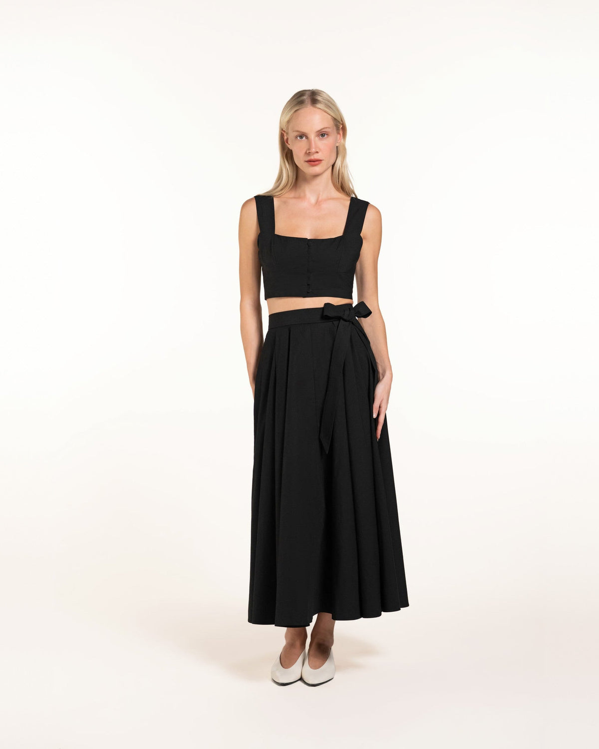 Zhiggie Acacia Top in black