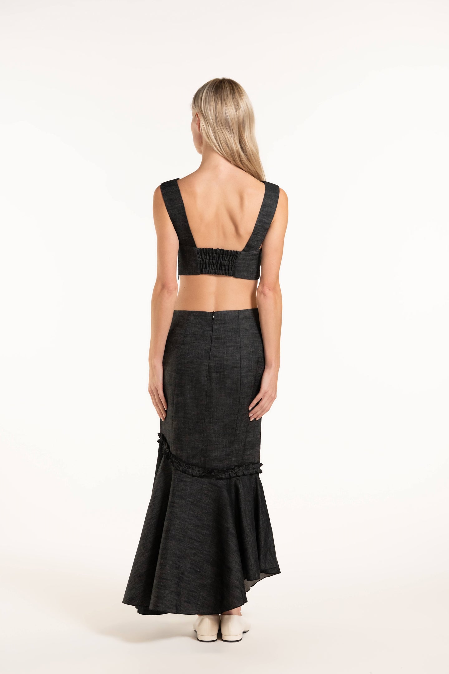 Annette Skirt - Pepper - Denim
