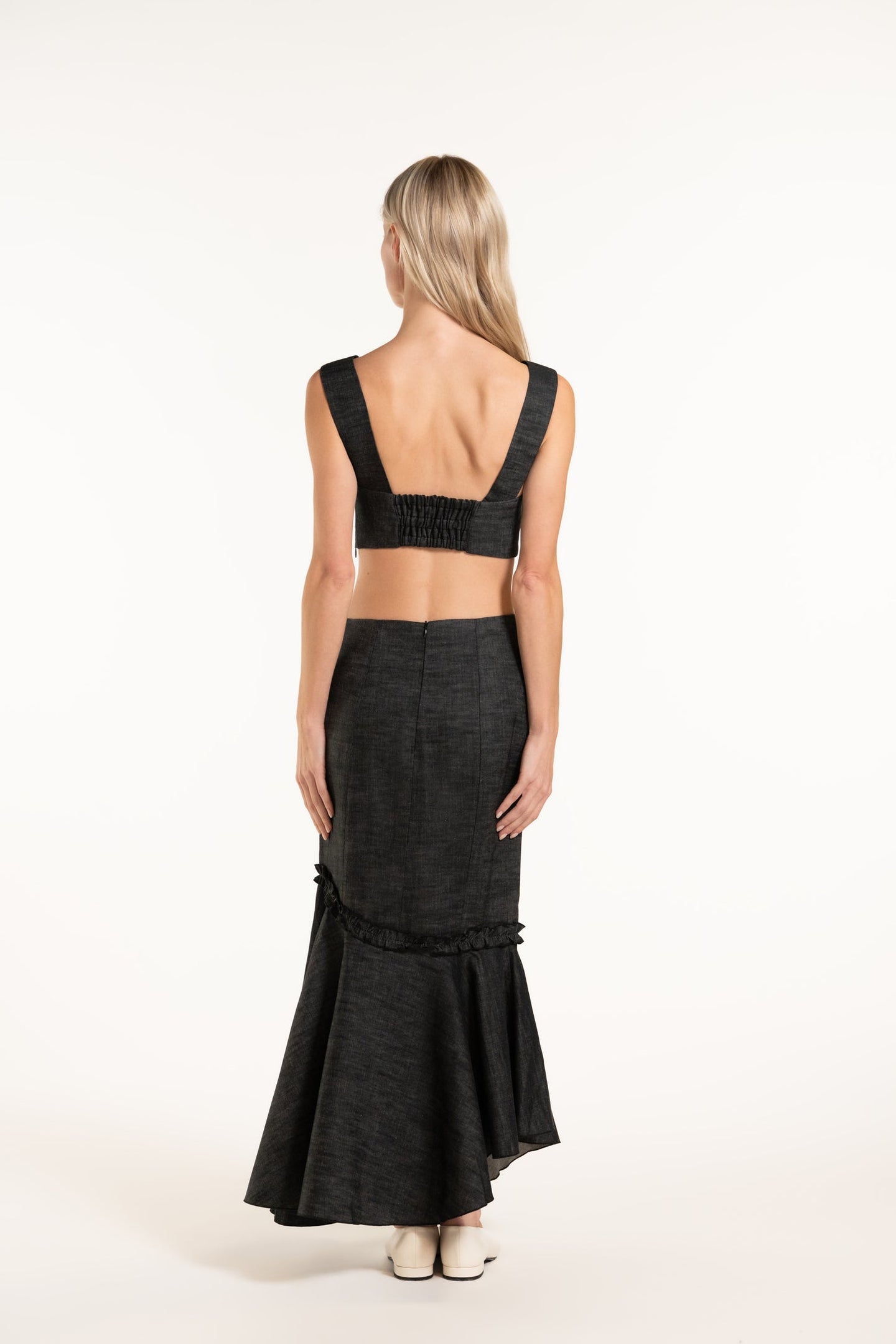 Acacia Top - Pepper - Denim