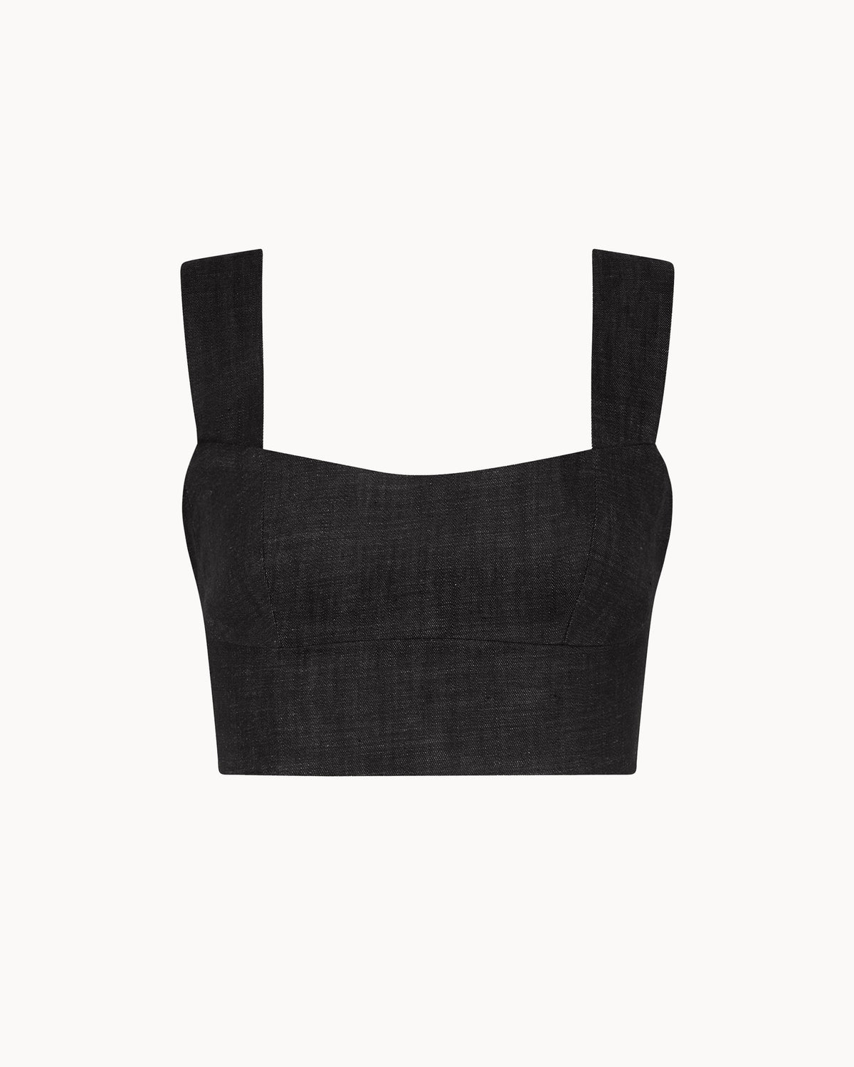 Zhiggie Acacia Top in pepper denim