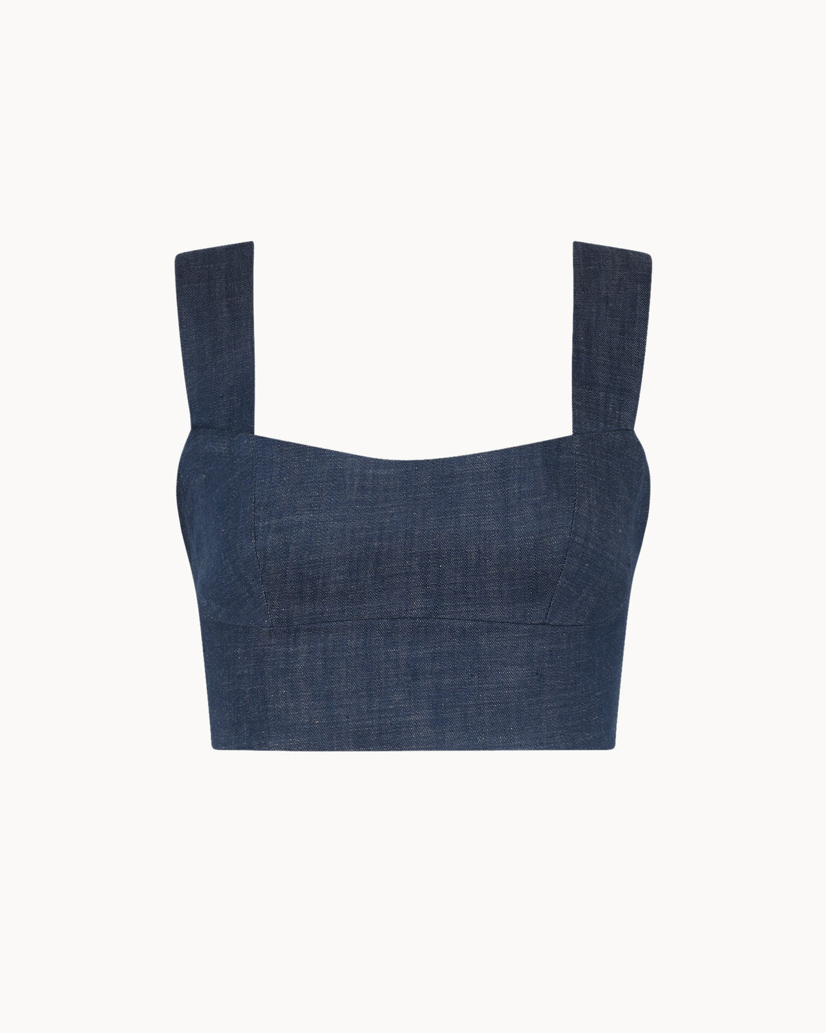 Zhiggie Acacia Top in indigo denim
