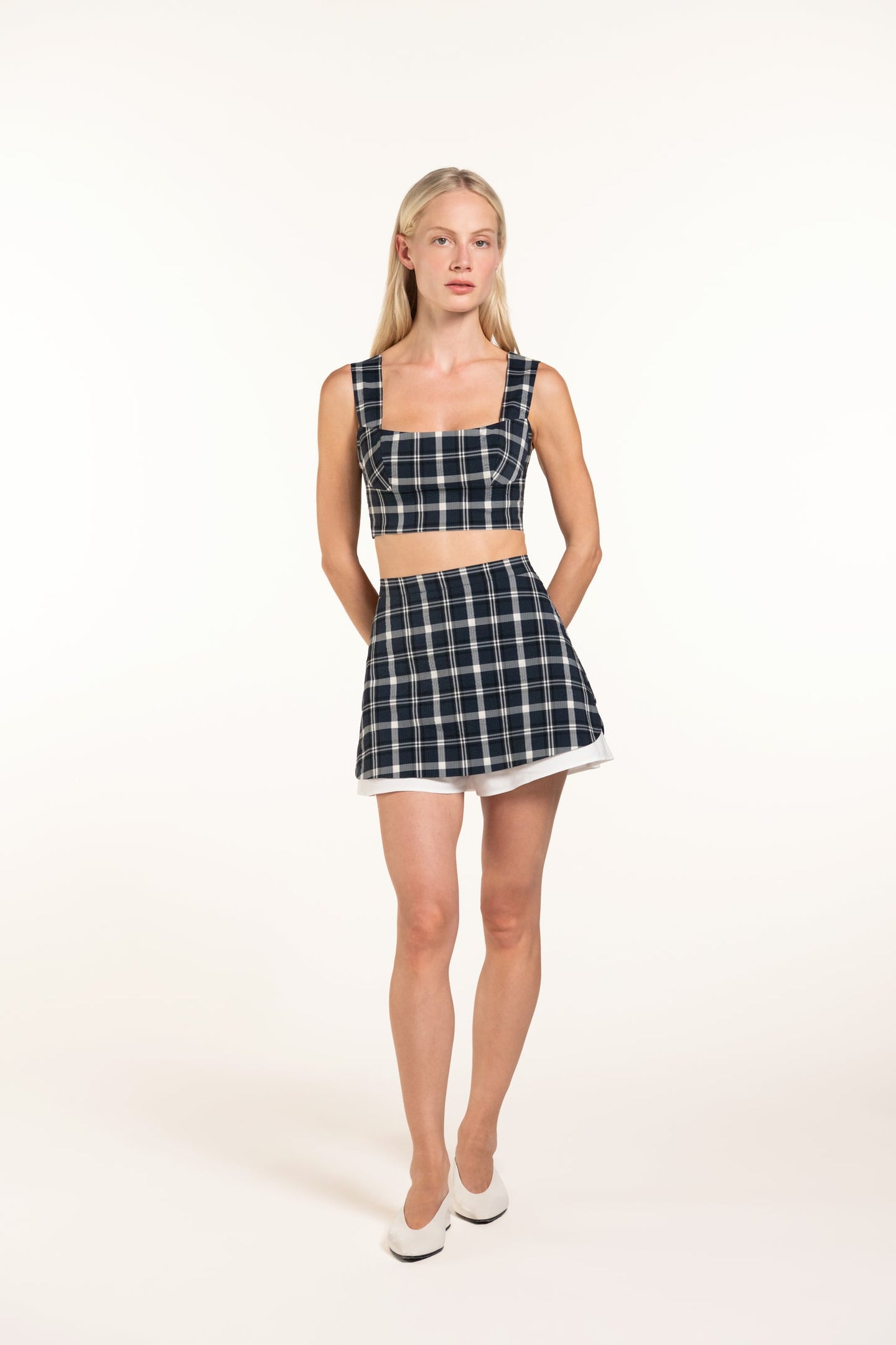 Romy Skort - Loch - Plaid