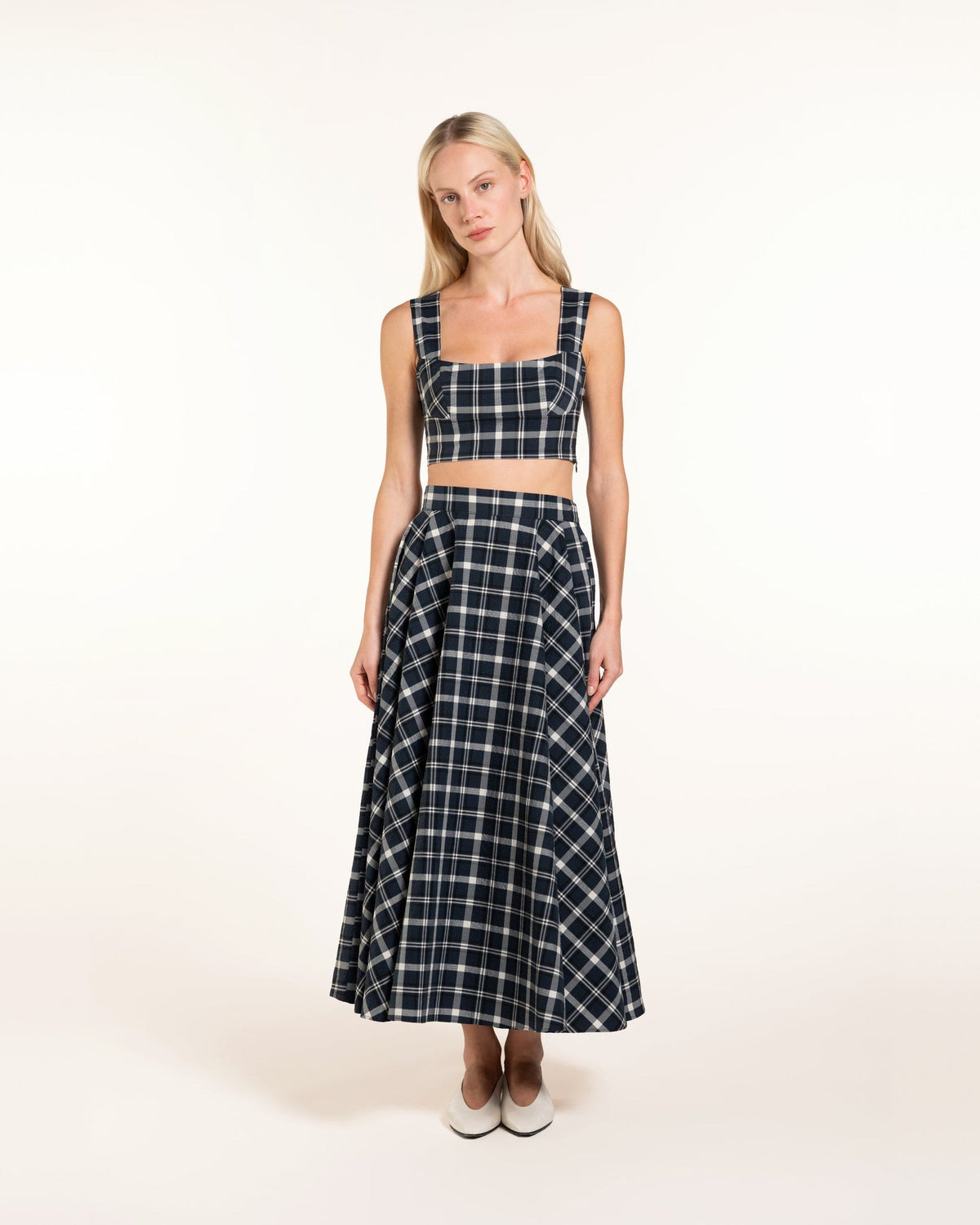Zhiggie Babilou Skirt in loch plaid