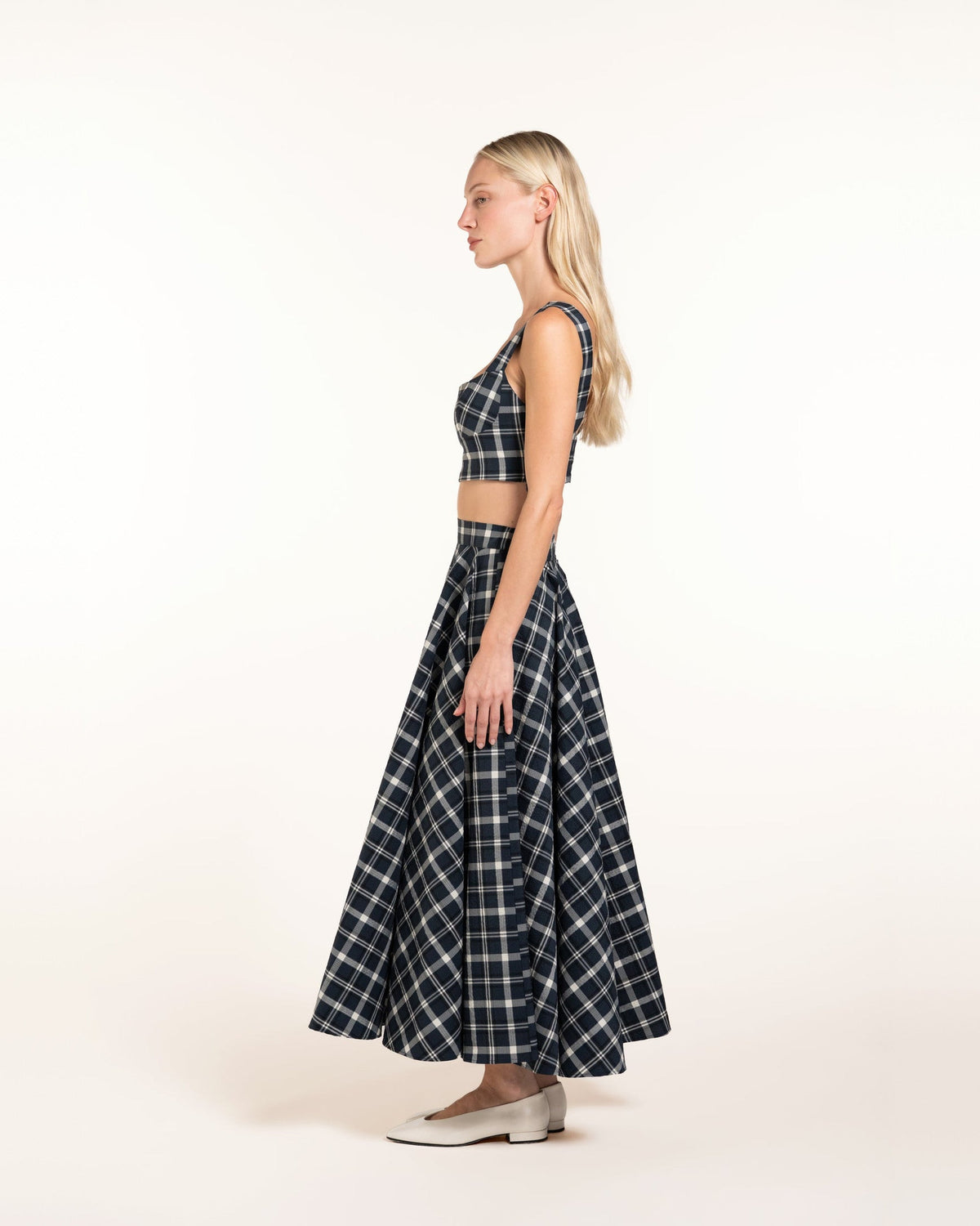 Zhiggie Babilou Skirt in loch plaid