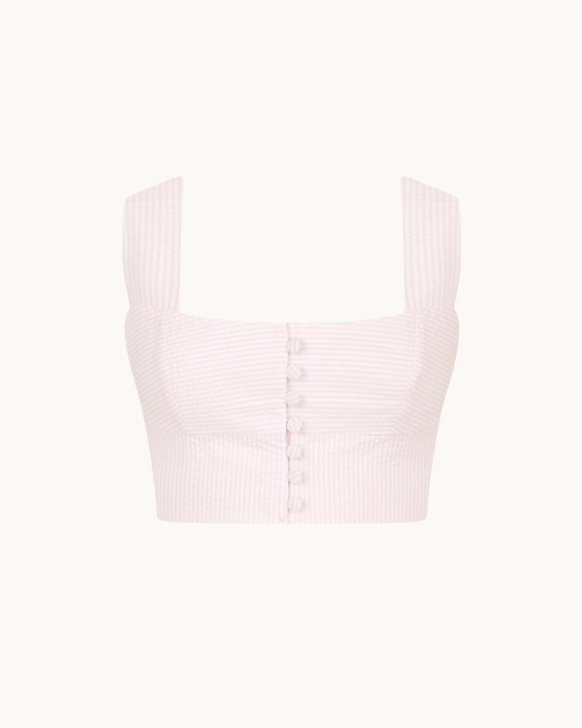 Zhiggie Acacia Top in petal stripes