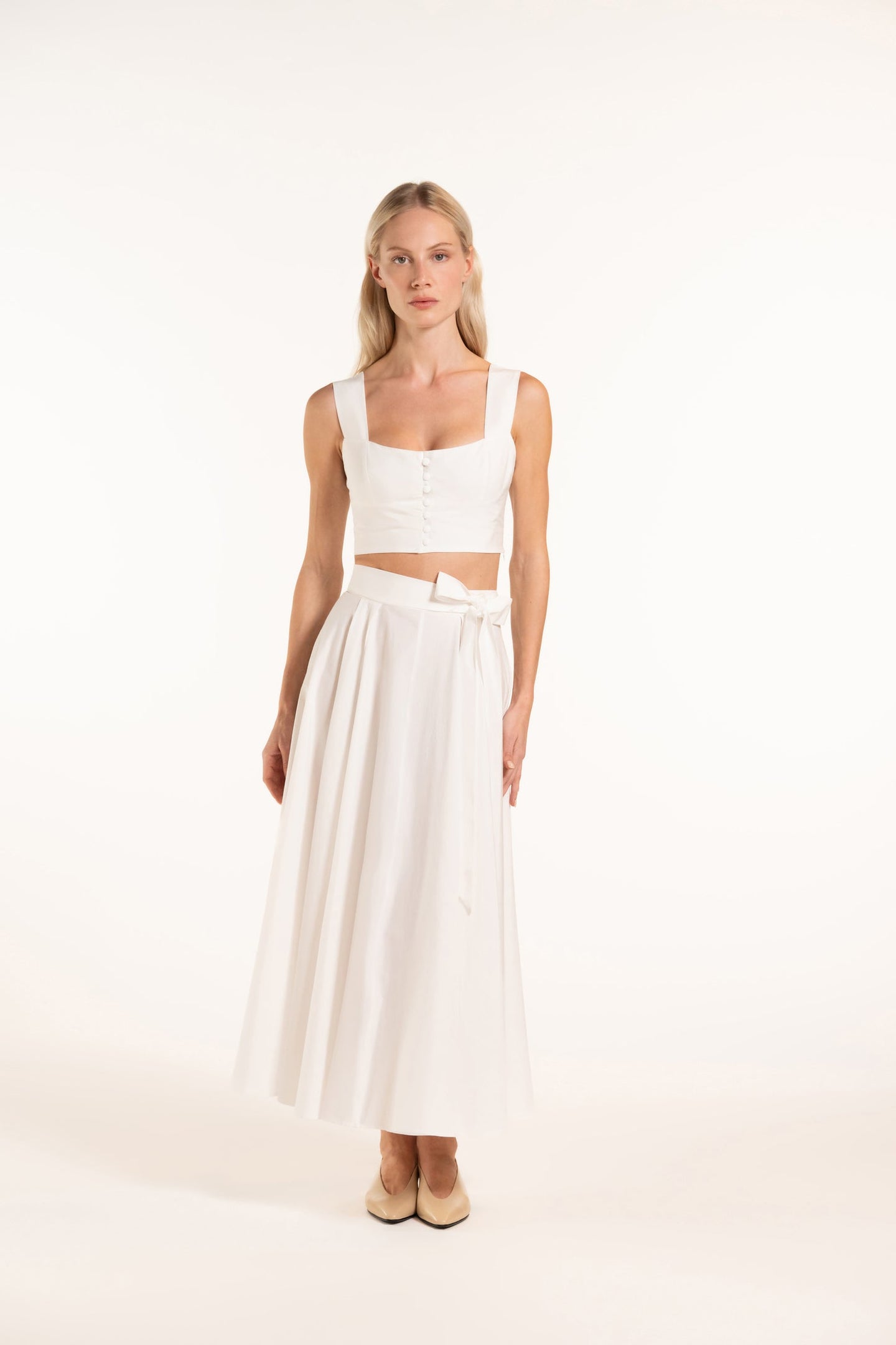 Acacia Top - White - Solid