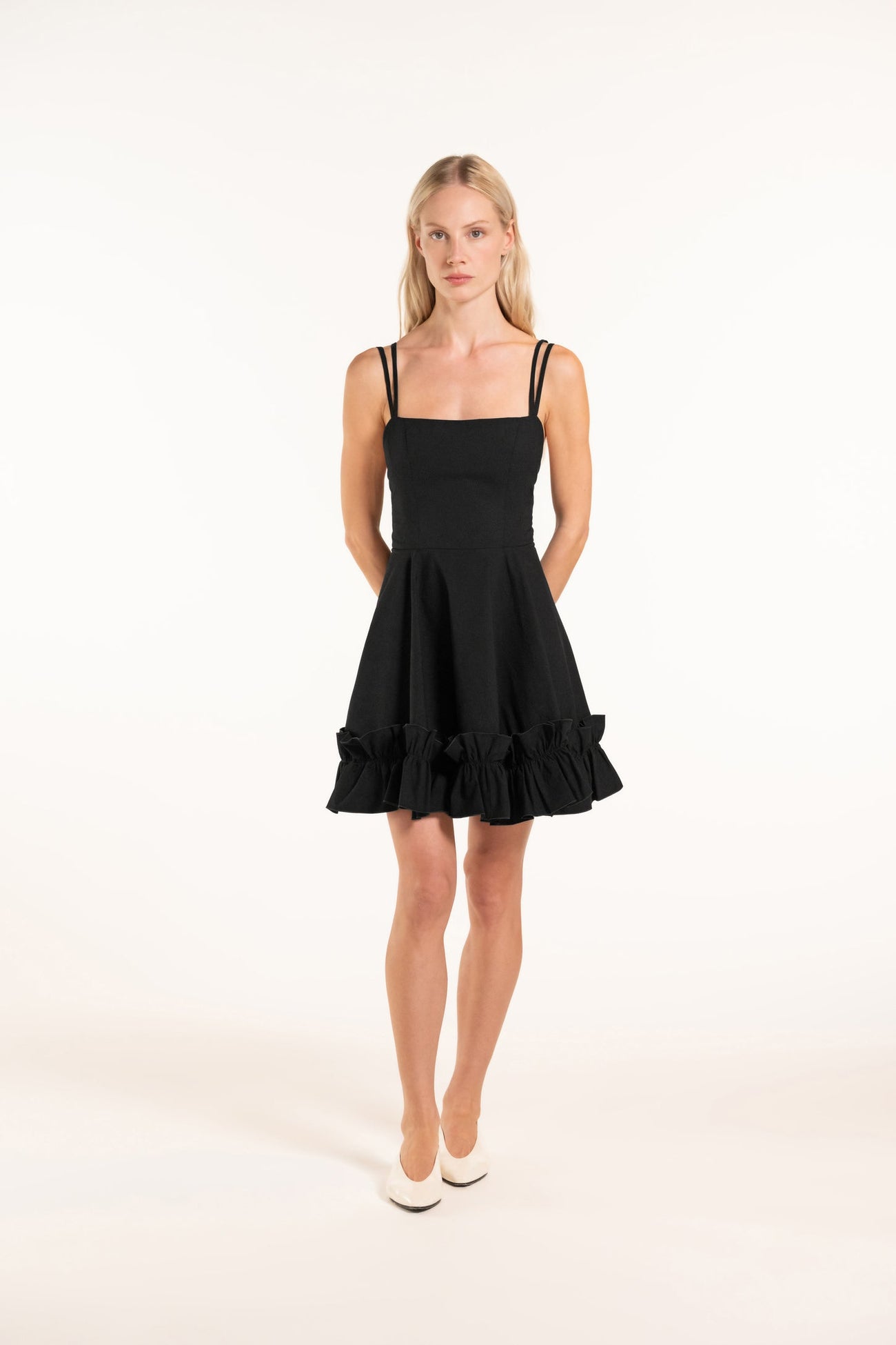 Adenor Dress - Black - Solid