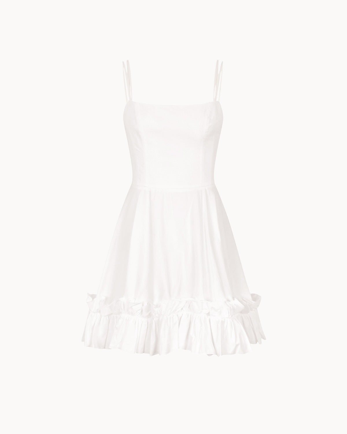 Zhiggie Adenor Dress in white