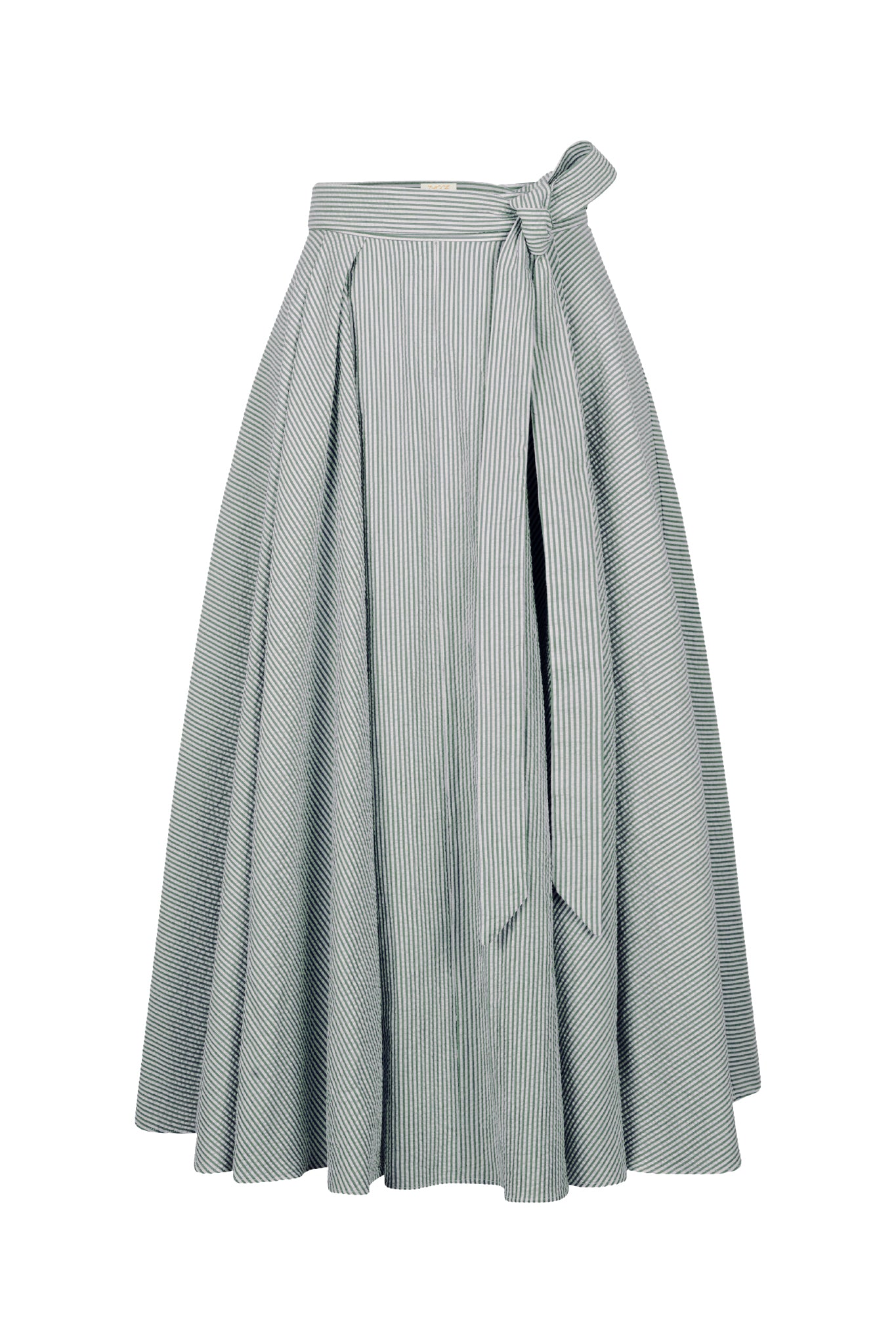 ANANE skirt in green stripes