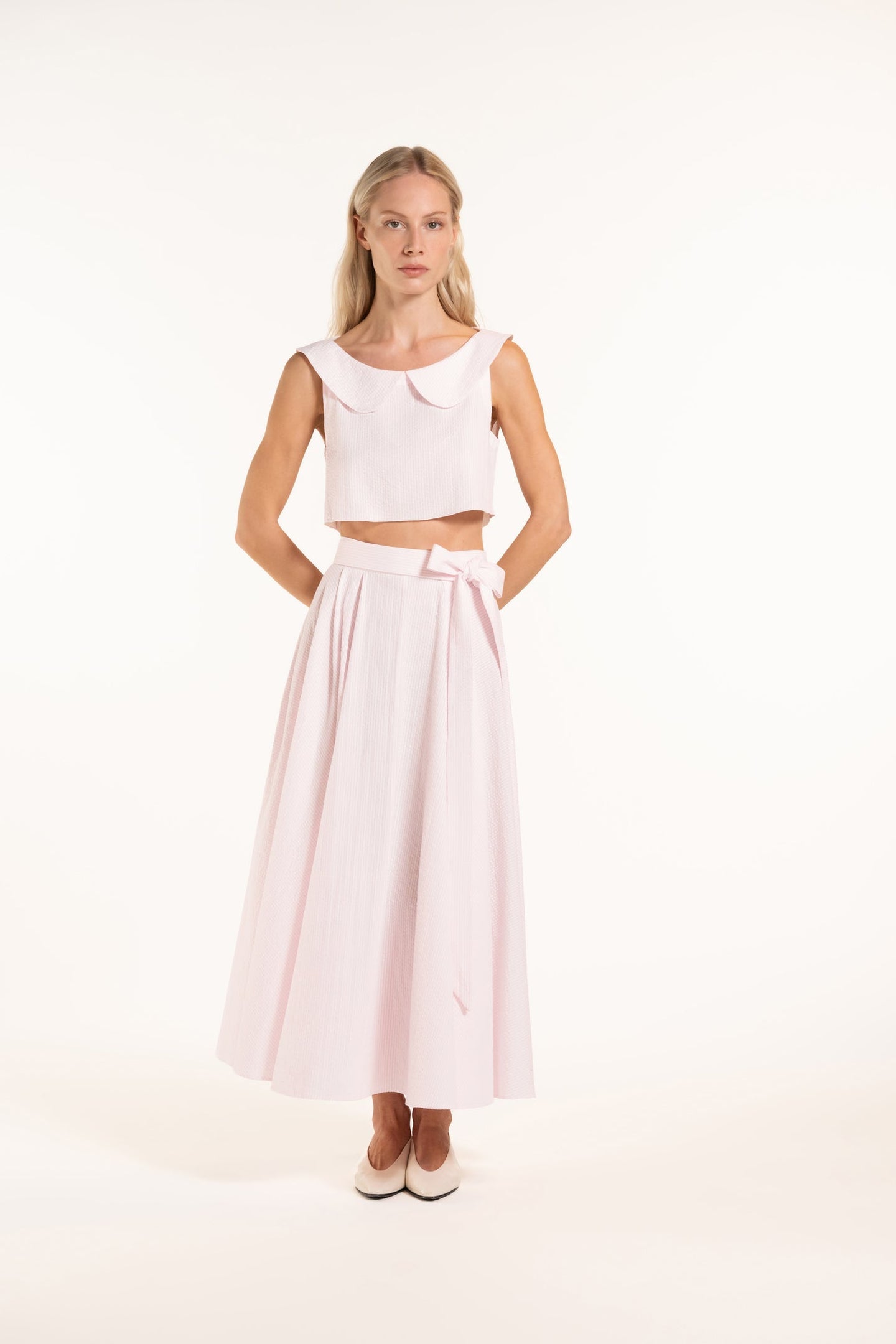 Gabriella Top - Petal - Stripes