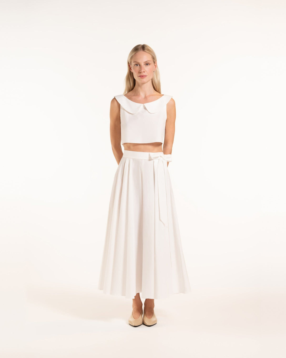 Zhiggie Anane Skirt in white