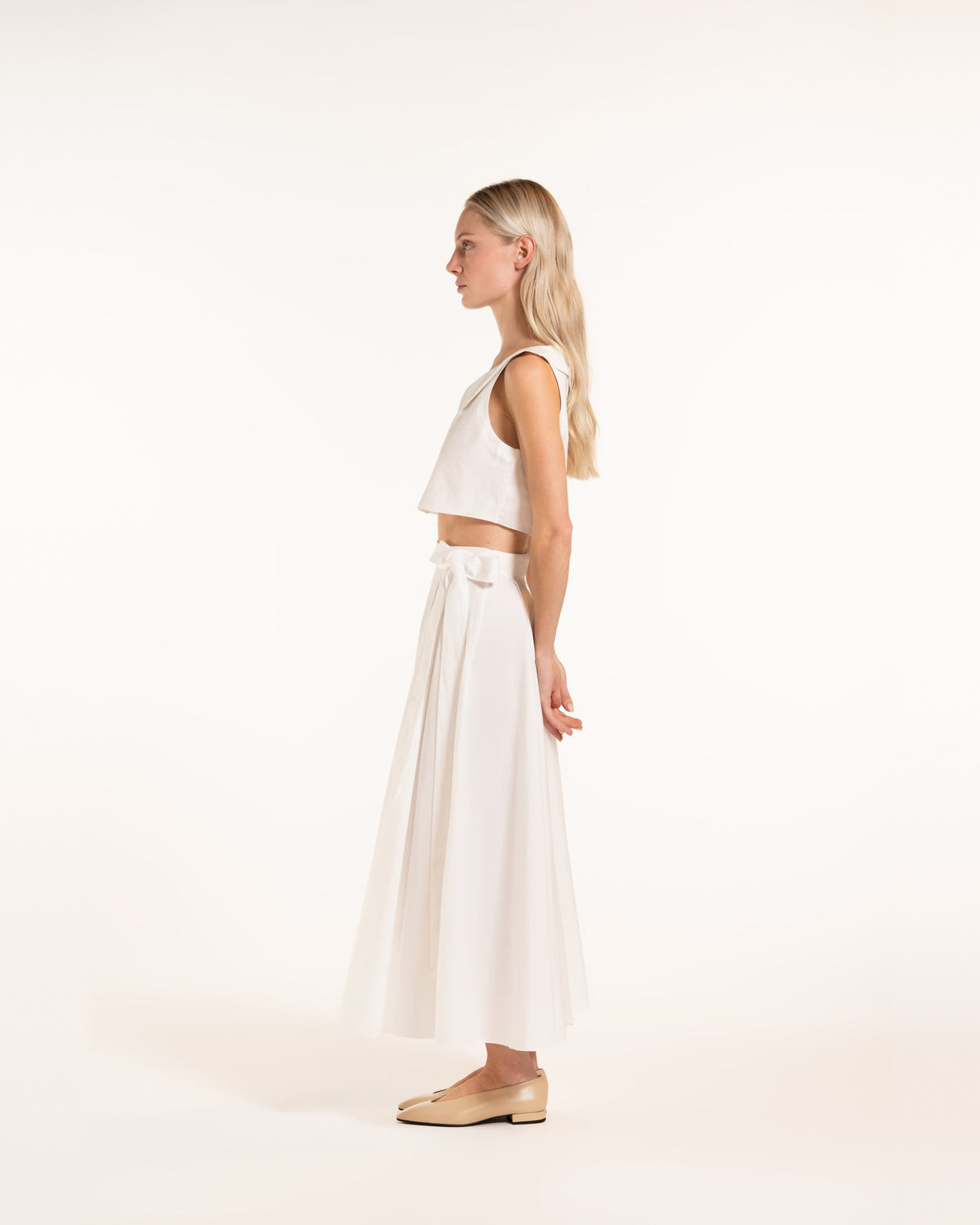 Zhiggie Anane Skirt in white