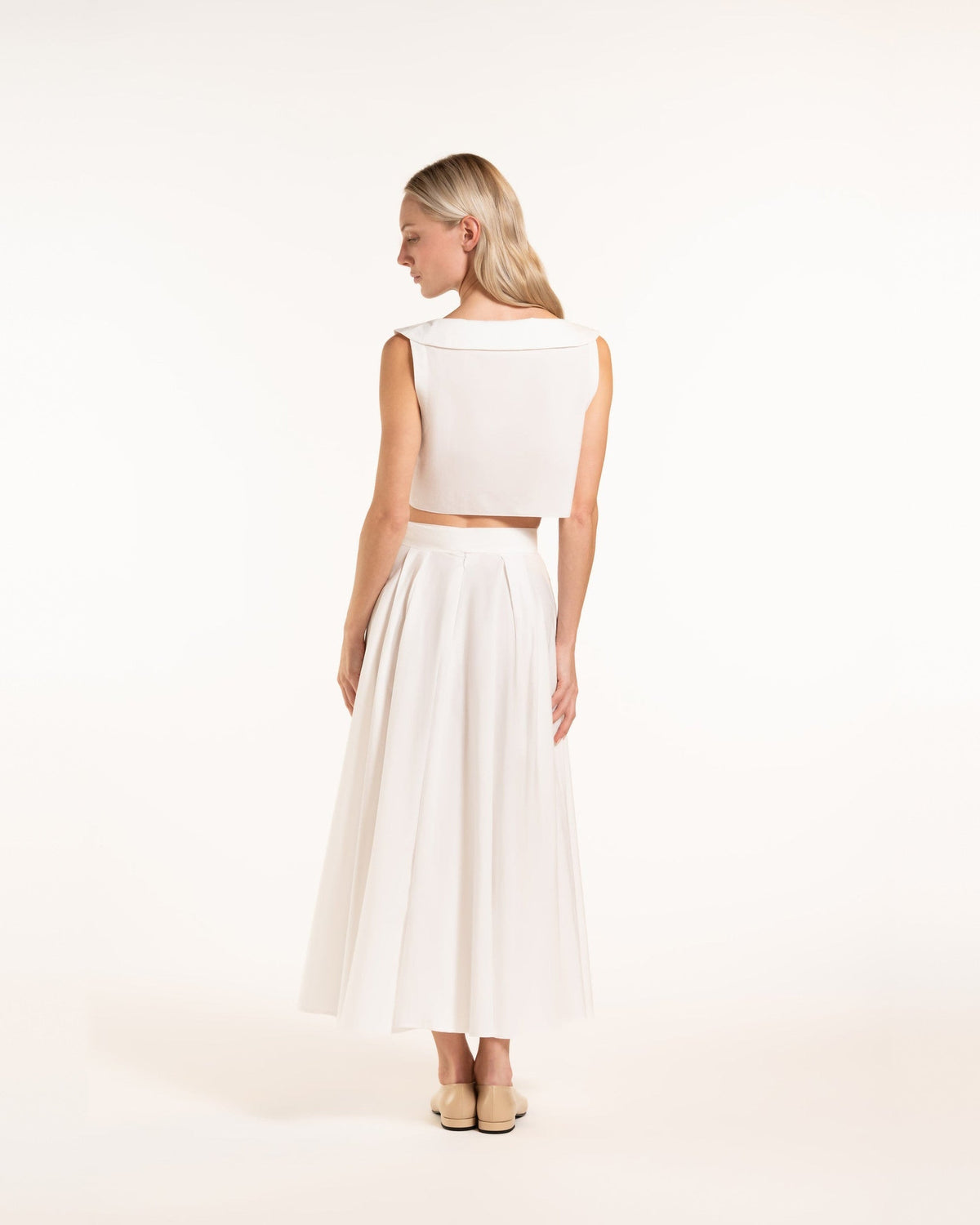 Zhiggie Anane Skirt in white