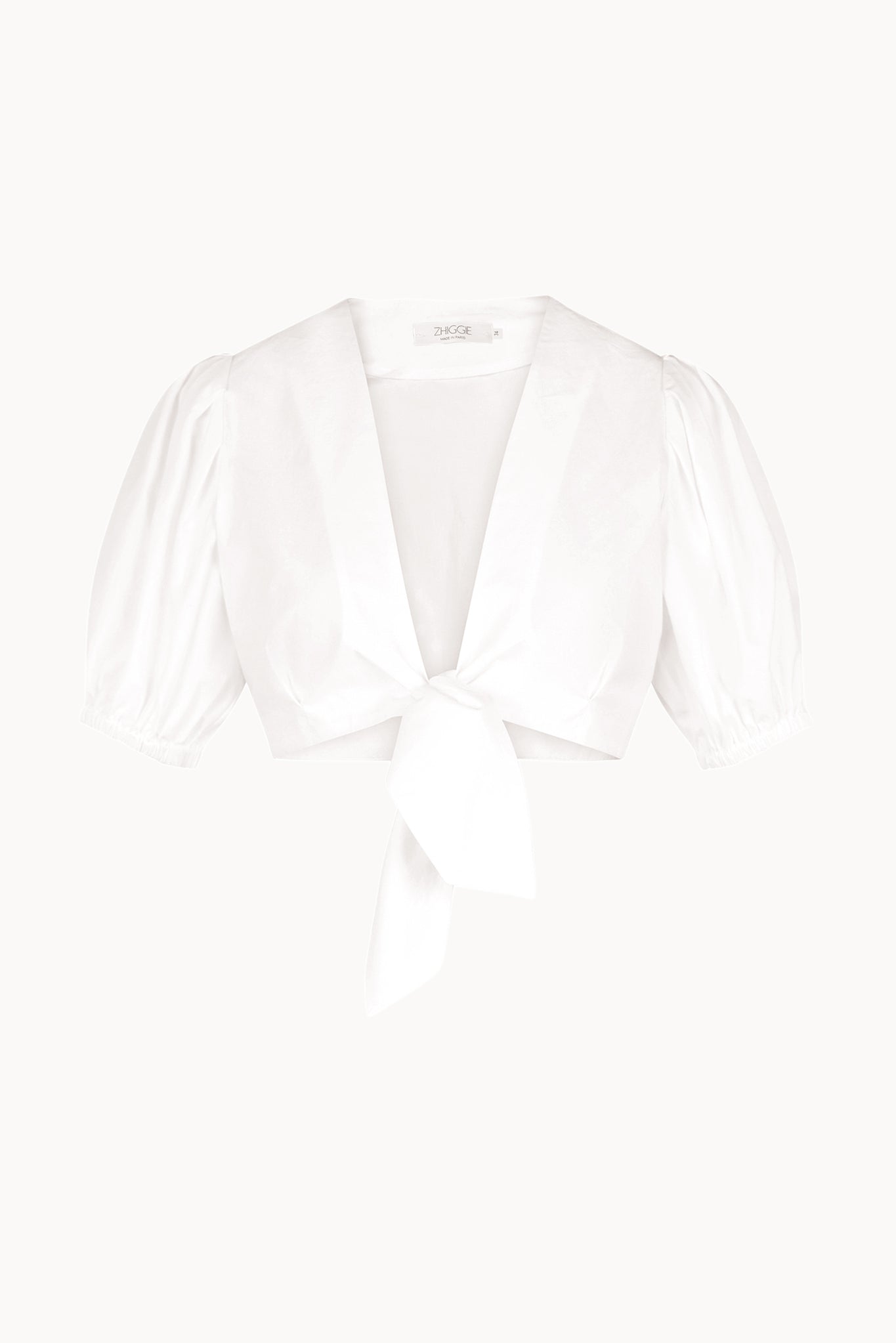 Anna Top - White - Solid