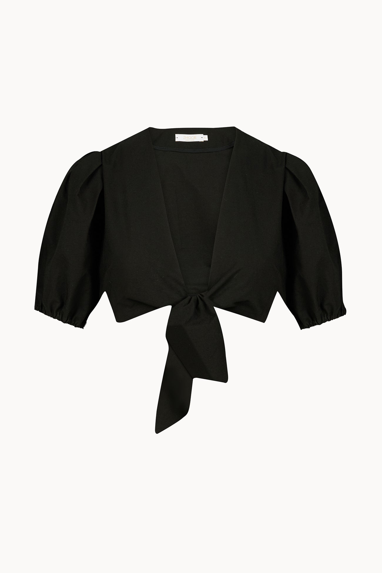 Anna Top - Black - Solid