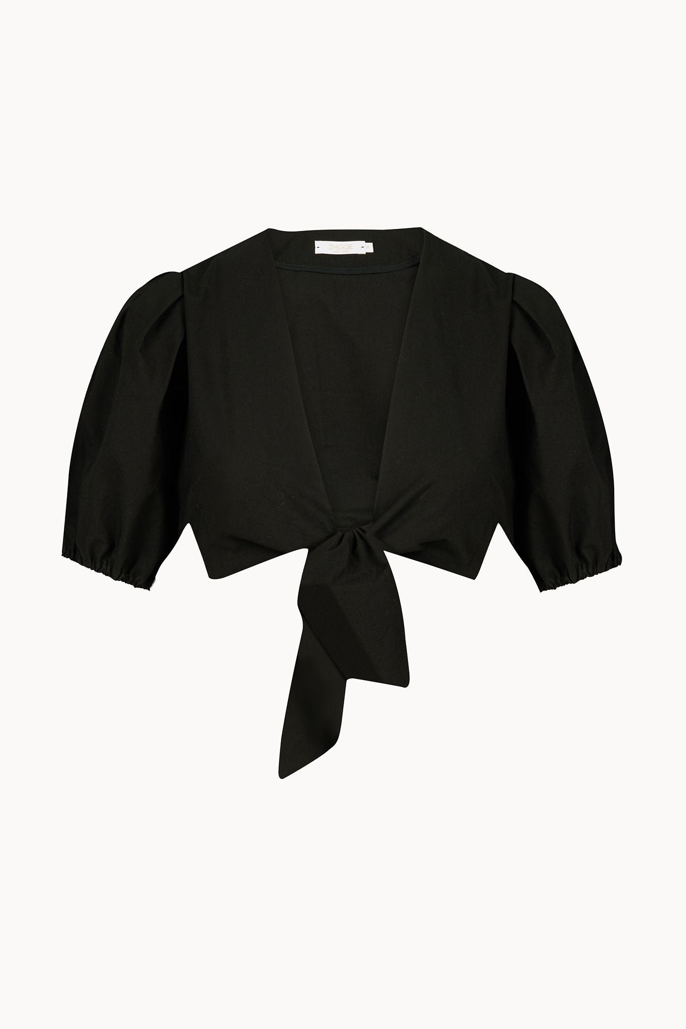 Anna Top - Black - Solid