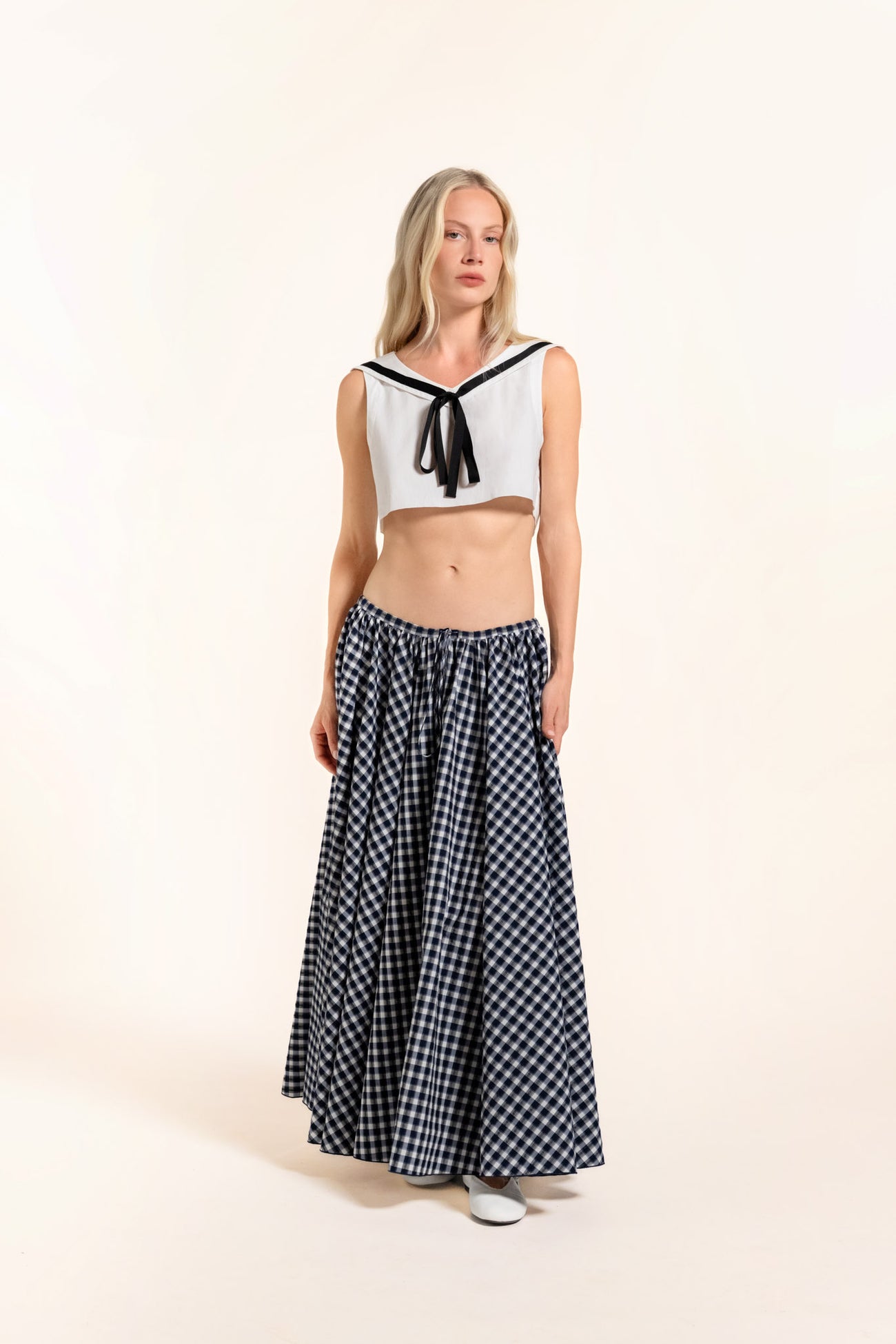 Aria Top - White - Solid