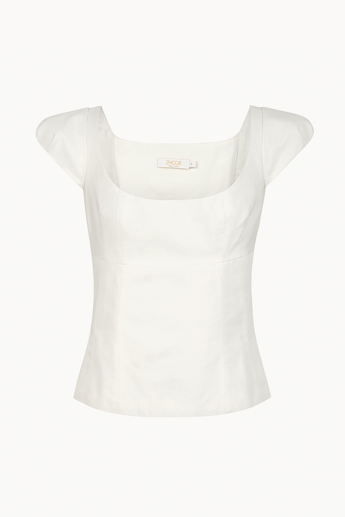 Top Dusana - Blanc - Uni