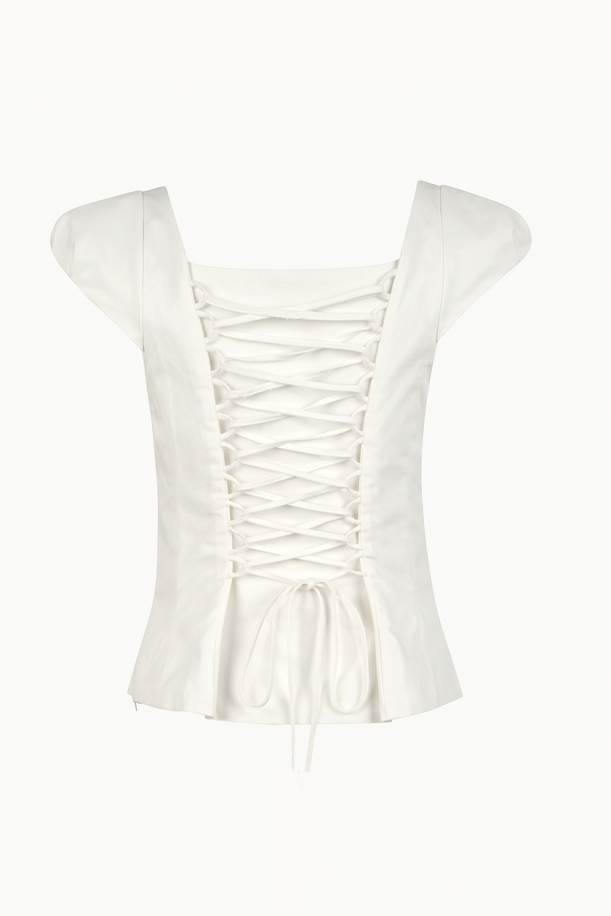 Top Dusana - Blanc - Uni