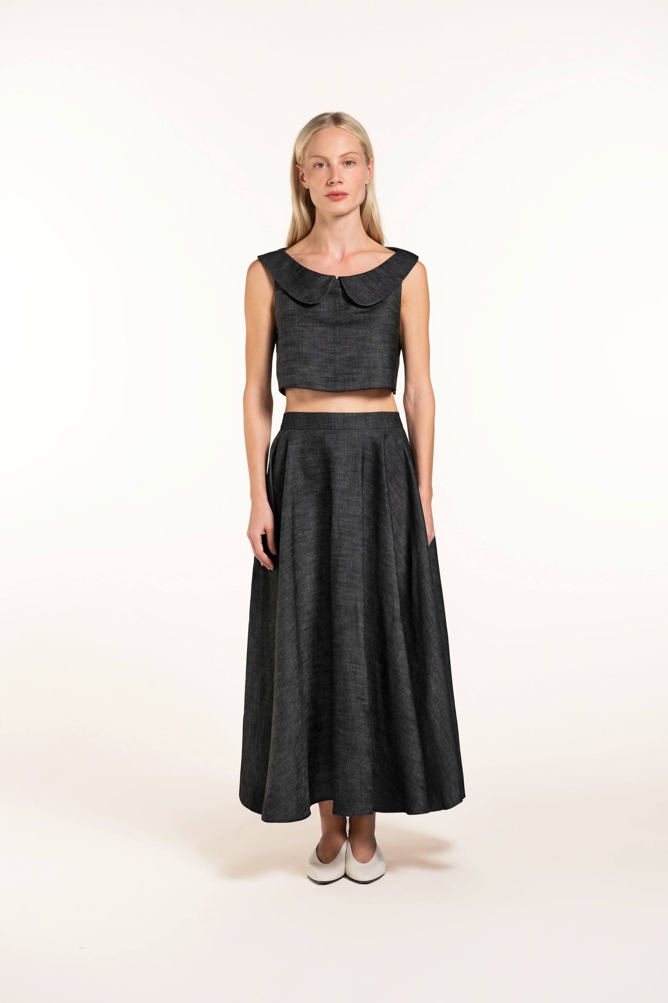 Babilou Skirt - Black - Denim