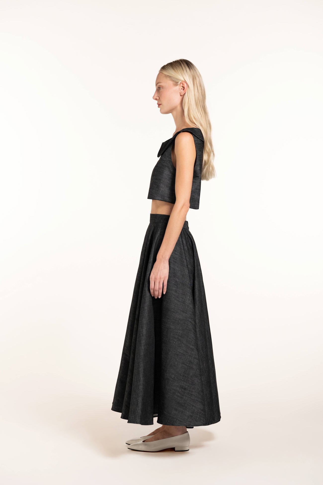 Babilou Skirt - Black - Denim