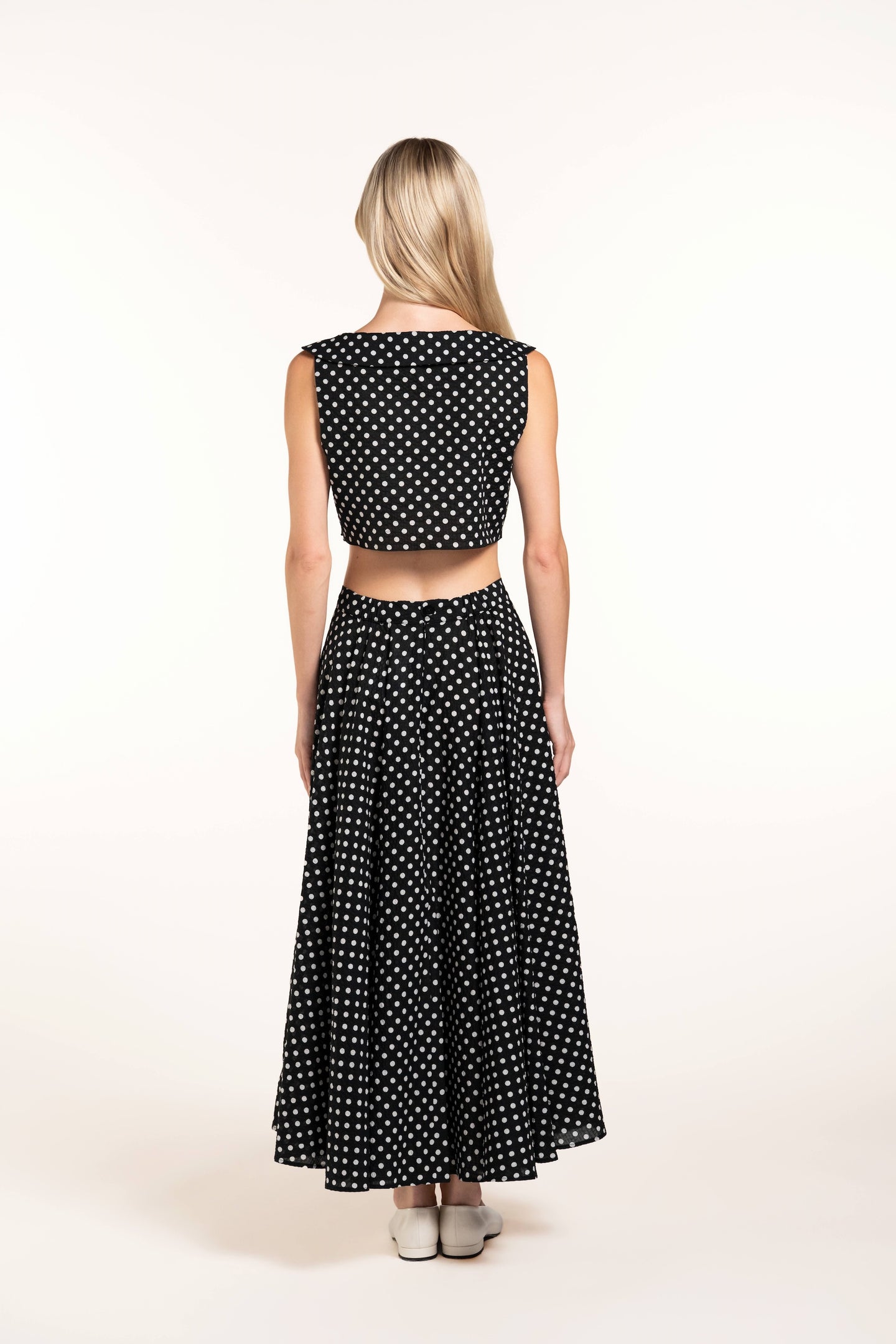Babilou Skirt - Black - Polkadots
