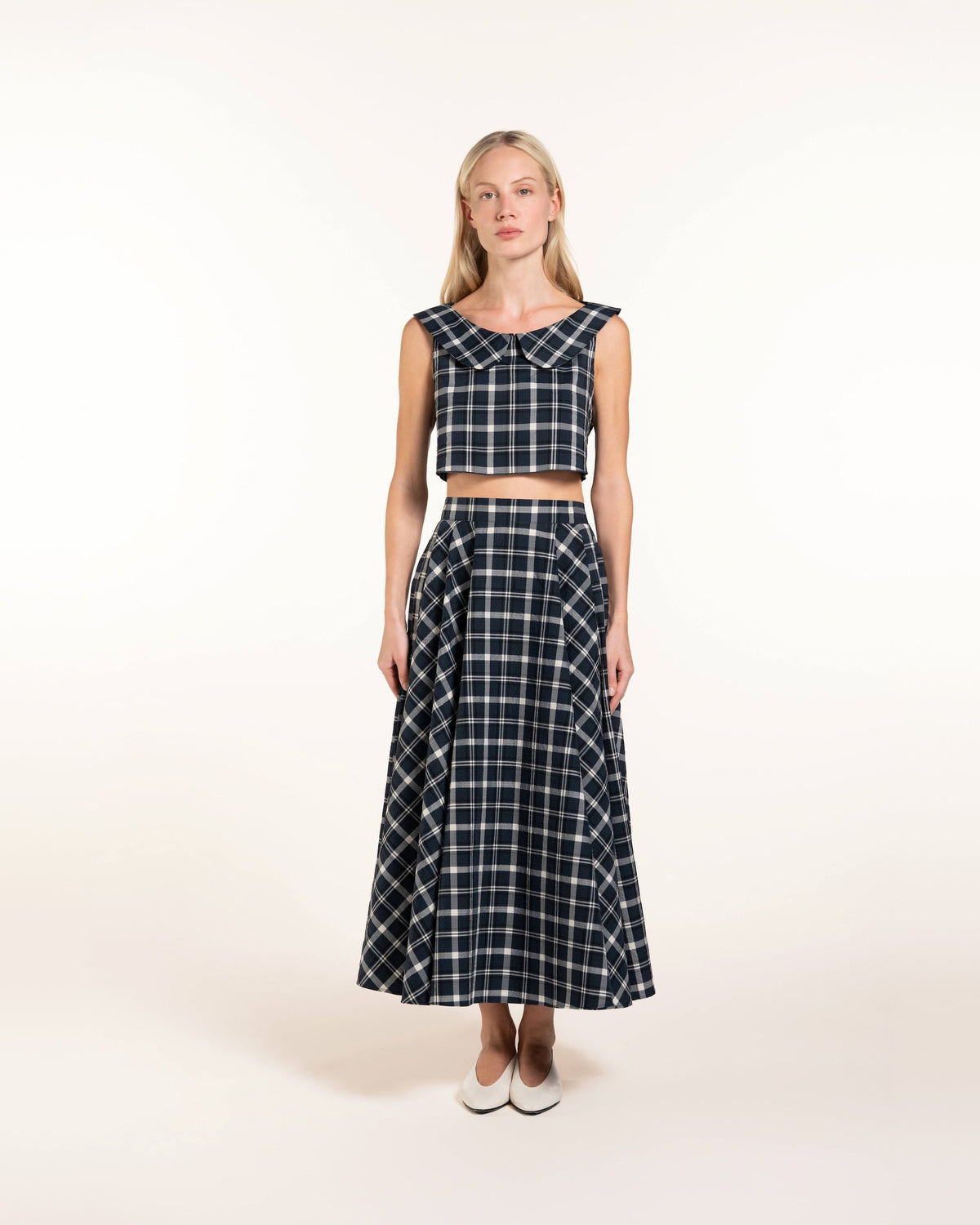 Zhiggie Babilou Skirt in loch plaid