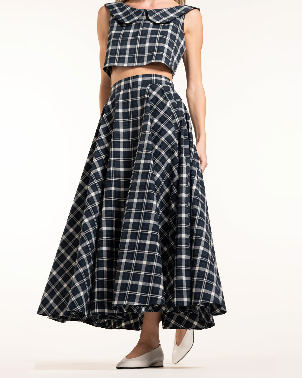 Zhiggie Babilou Skirt in loch plaid