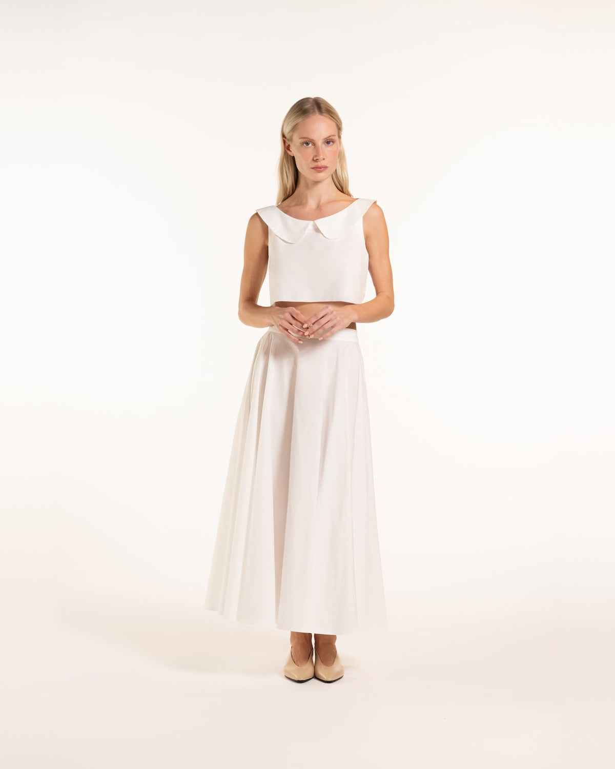 Zhiggie Babilou Skirt in white