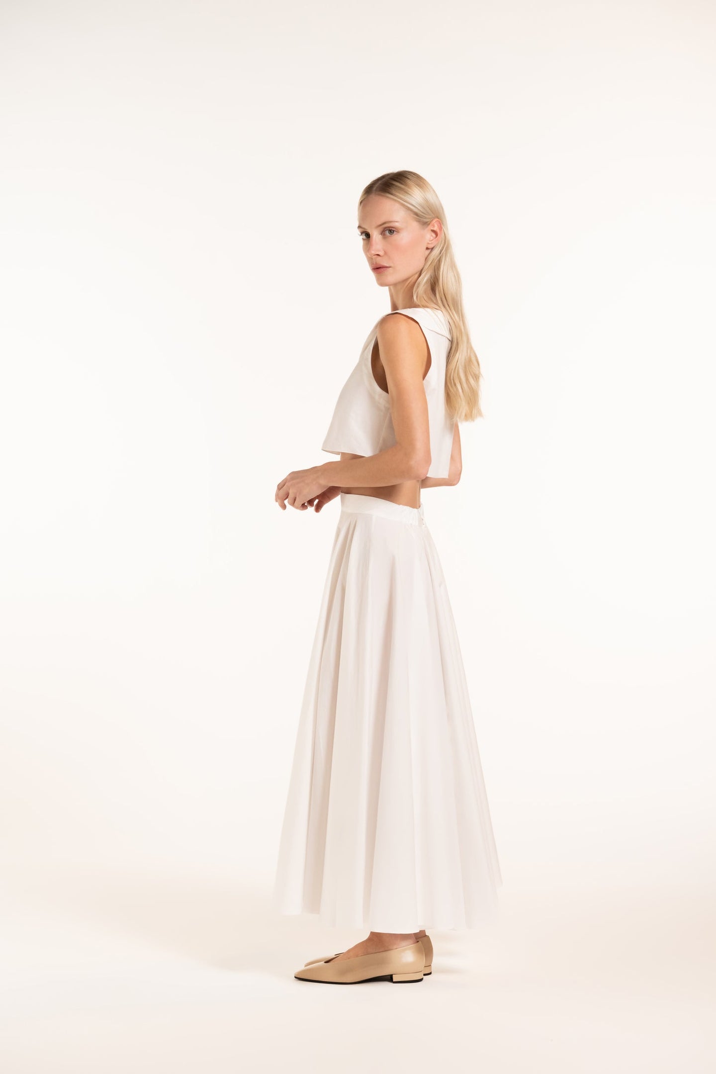 Babilou Skirt - White - Solid