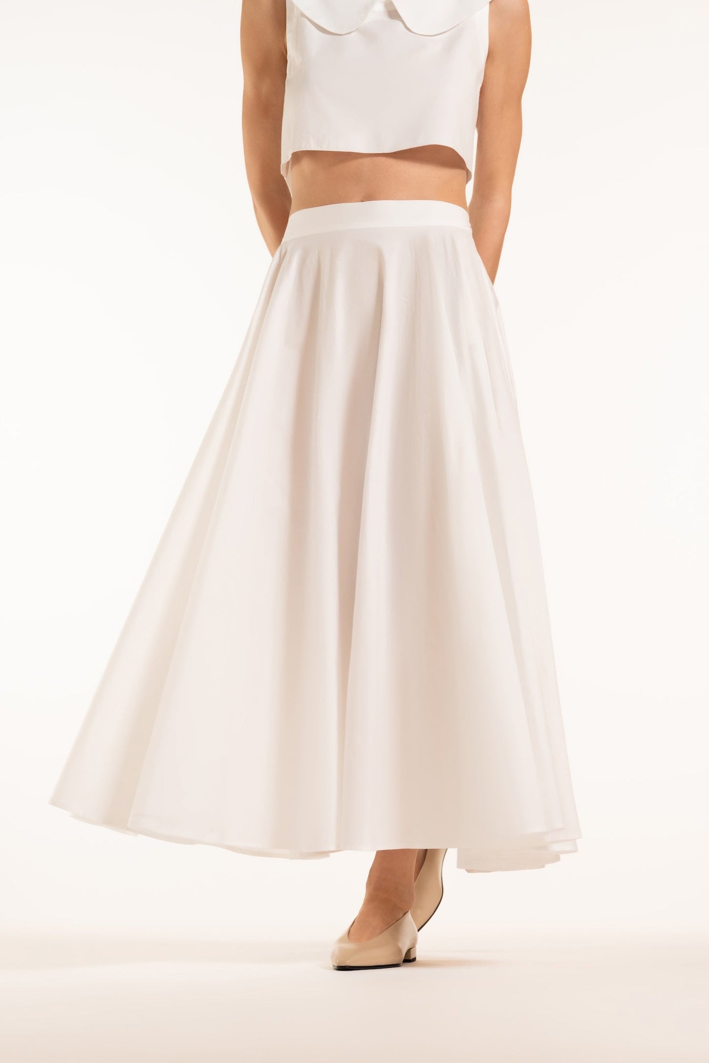 Babilou Skirt - White - Solid