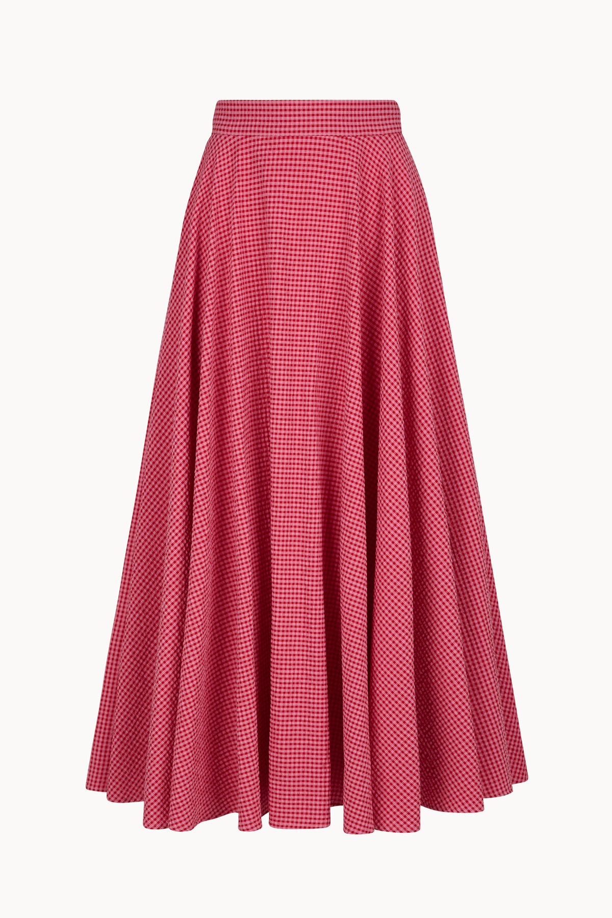 Babilou Skirt - Raspberry - Gingham