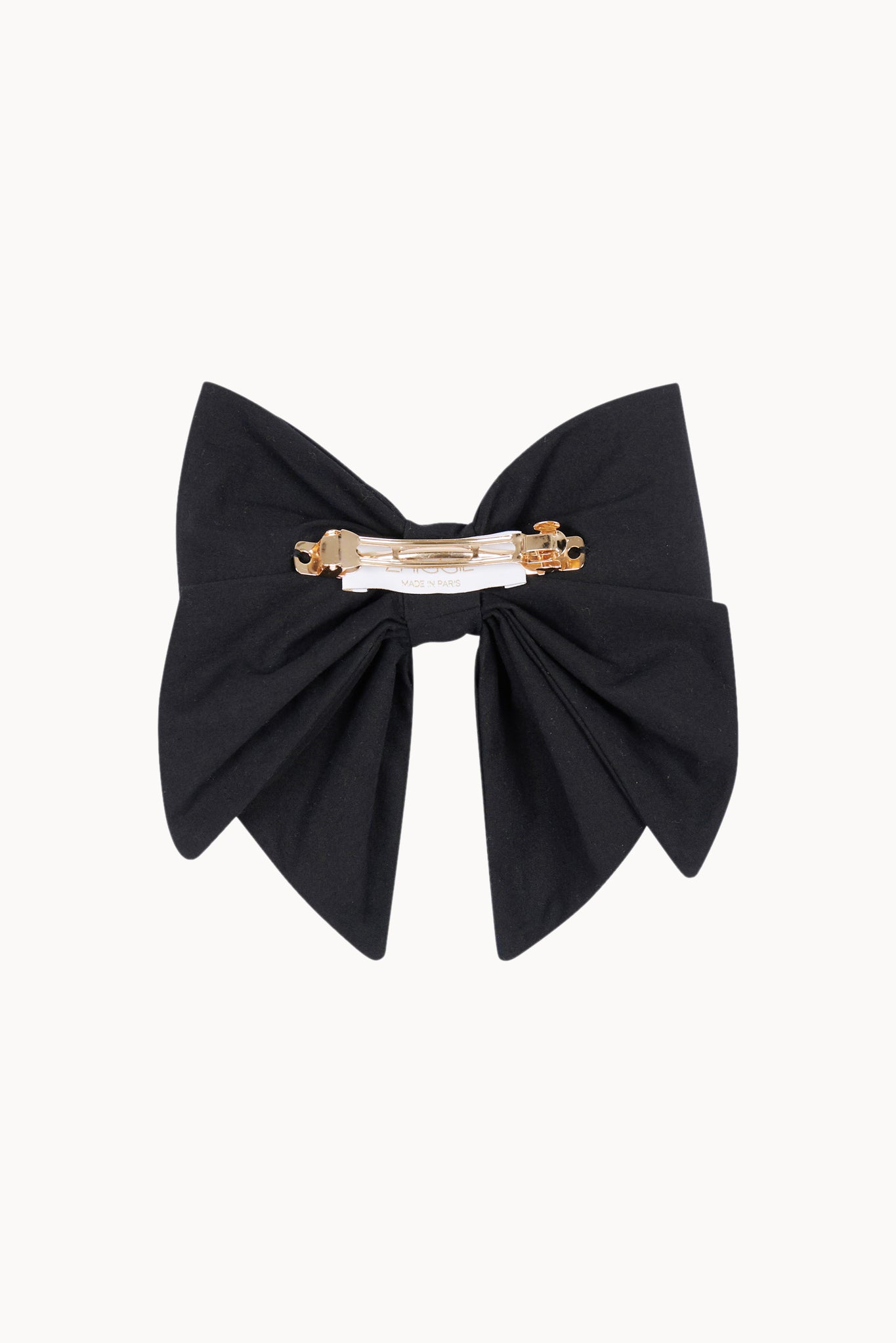Large Hair Bow - Black - Black