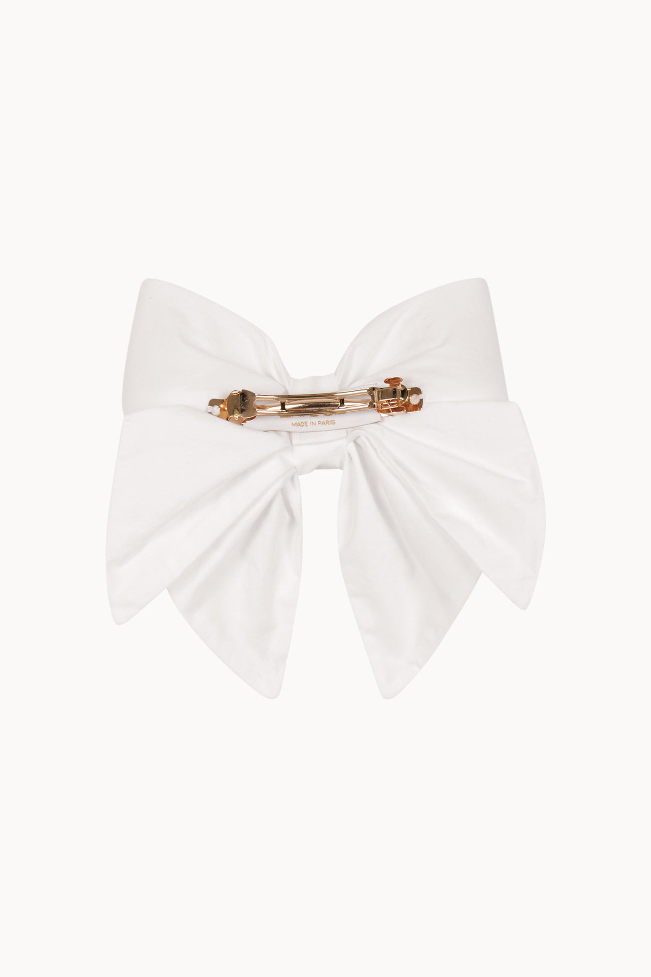 Large Hair Bow - White - Solid
