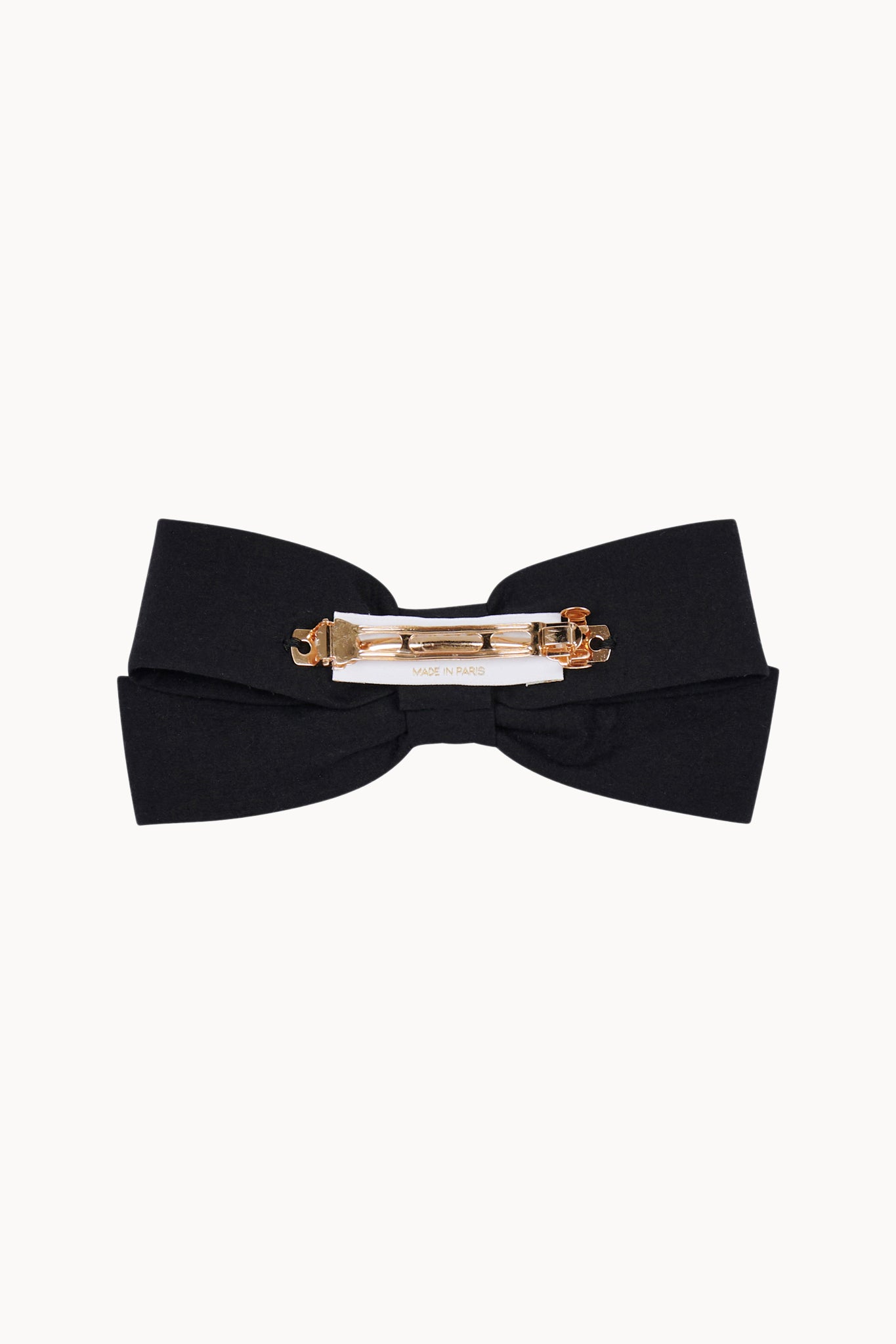 Small Hair Bow - Black - Solid