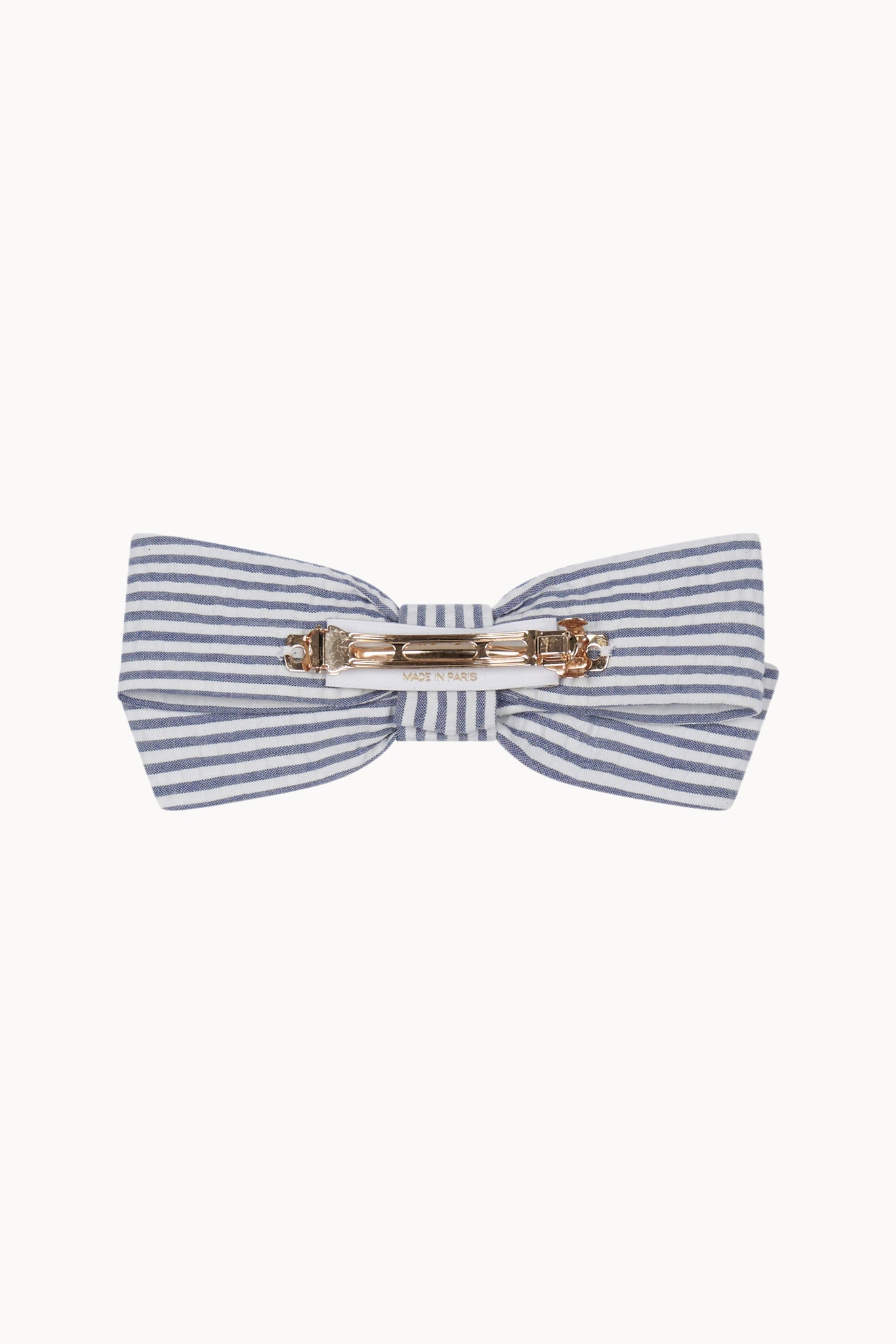 Small Hair Bow - Ice - Stripes