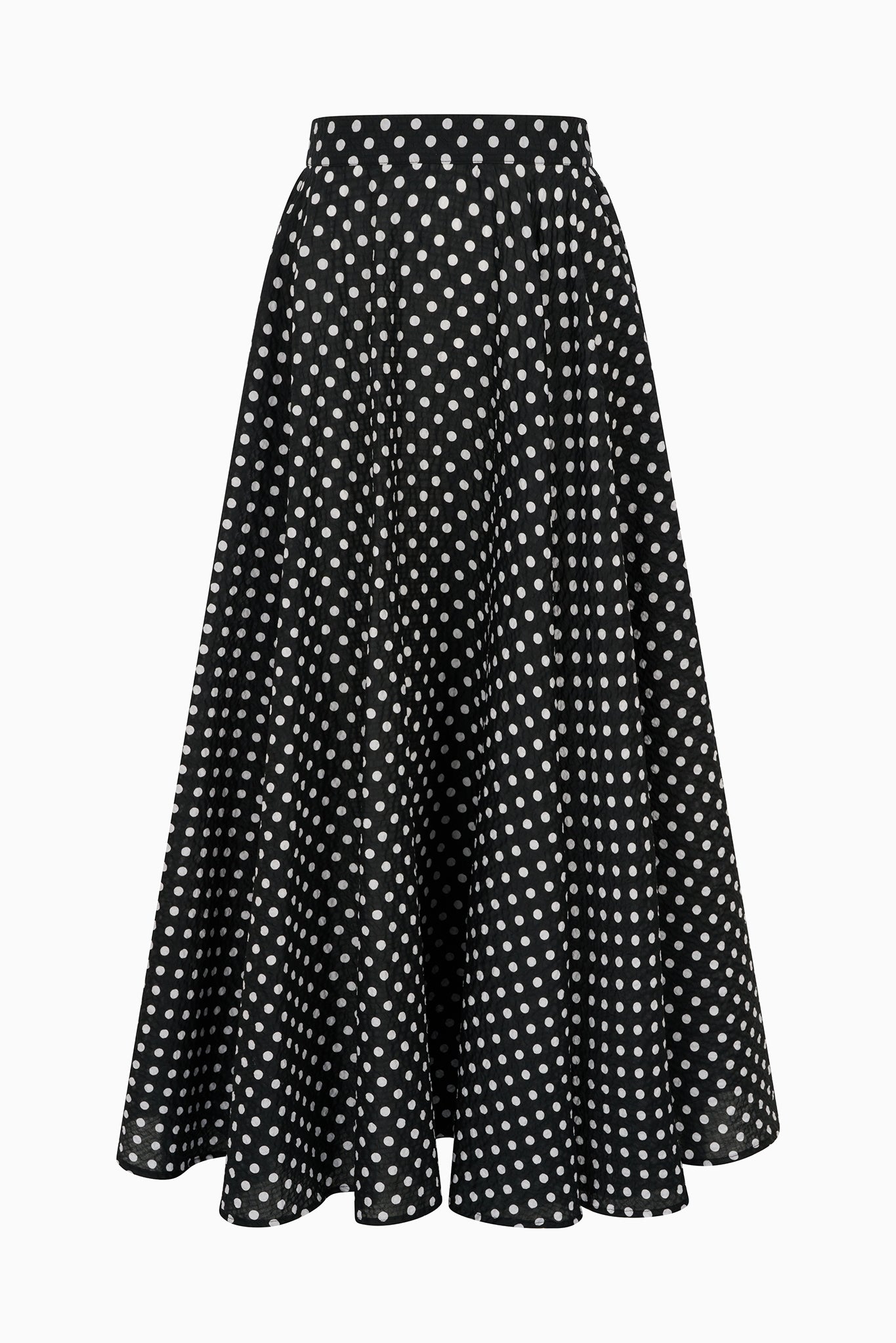 BABILOU skirt in black polkadots