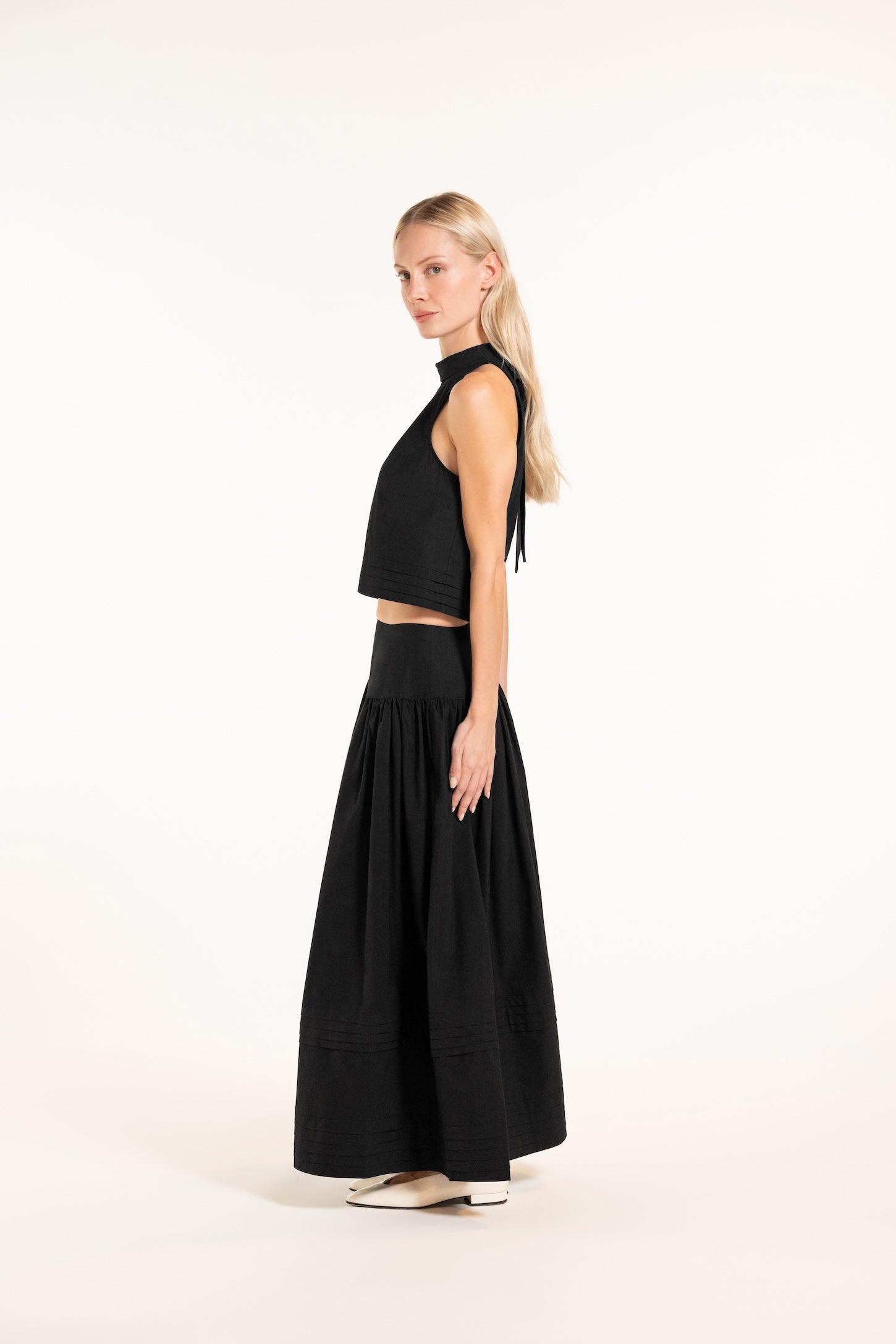 Cori Skirt - Black - Solid