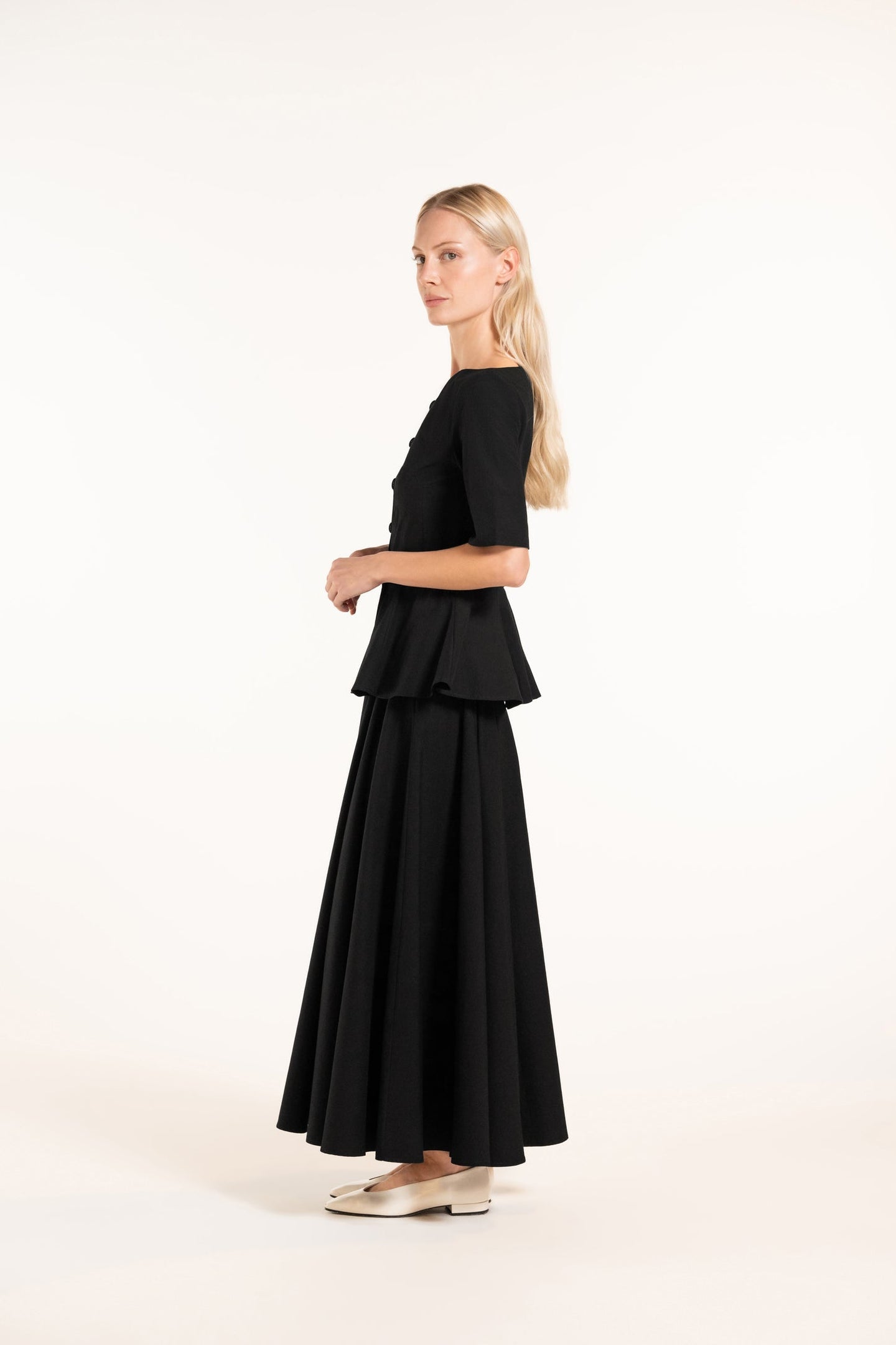 Candice Top - Black - Solid