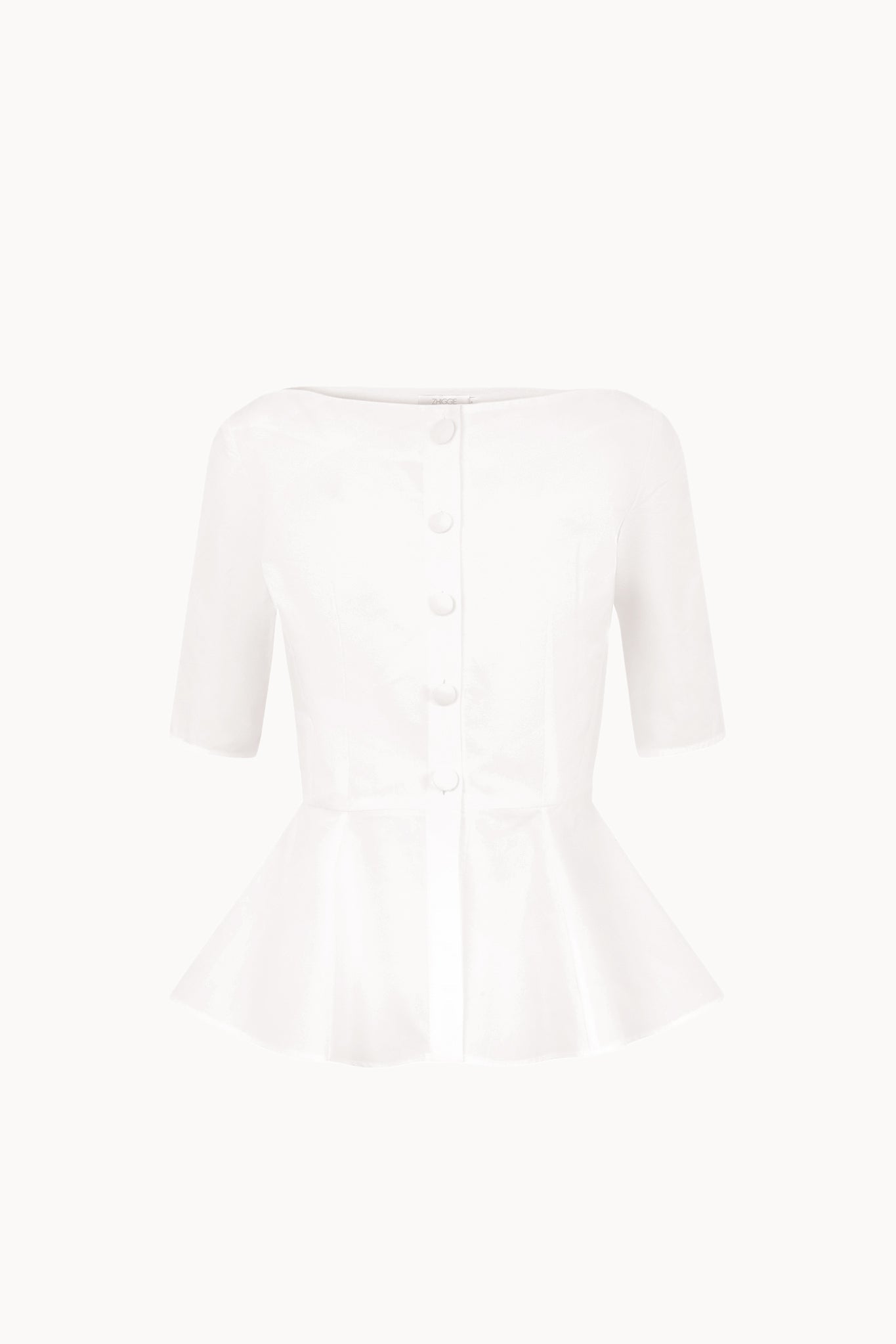 Candice Top - White - Solid