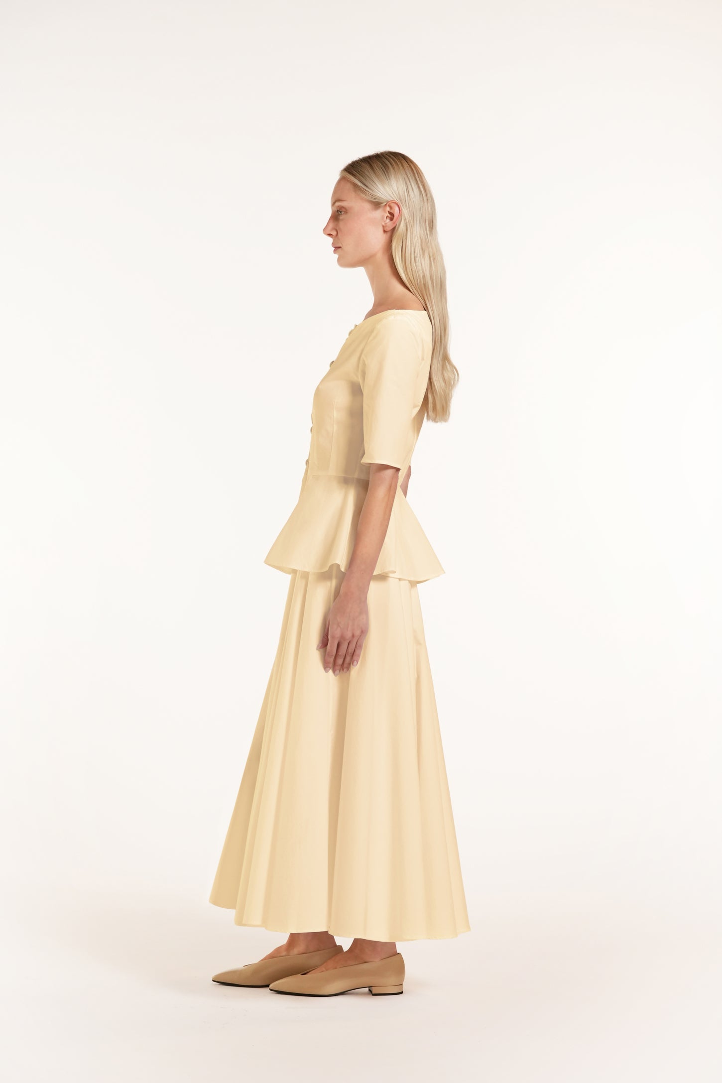 Babilou Skirt - Light yellow - Solid