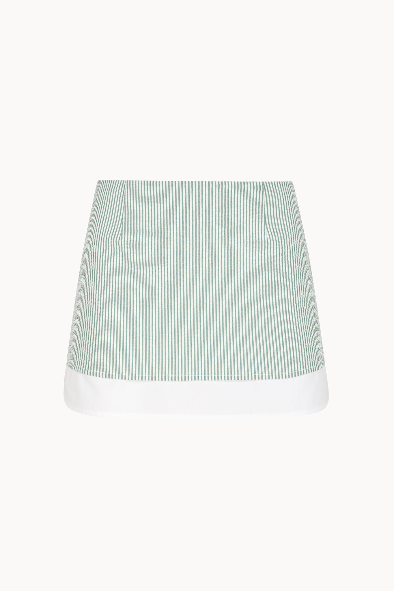 Carla Skirt - Sage - Stripes
