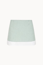 Zhiggie Carla Skirt in sage stripes