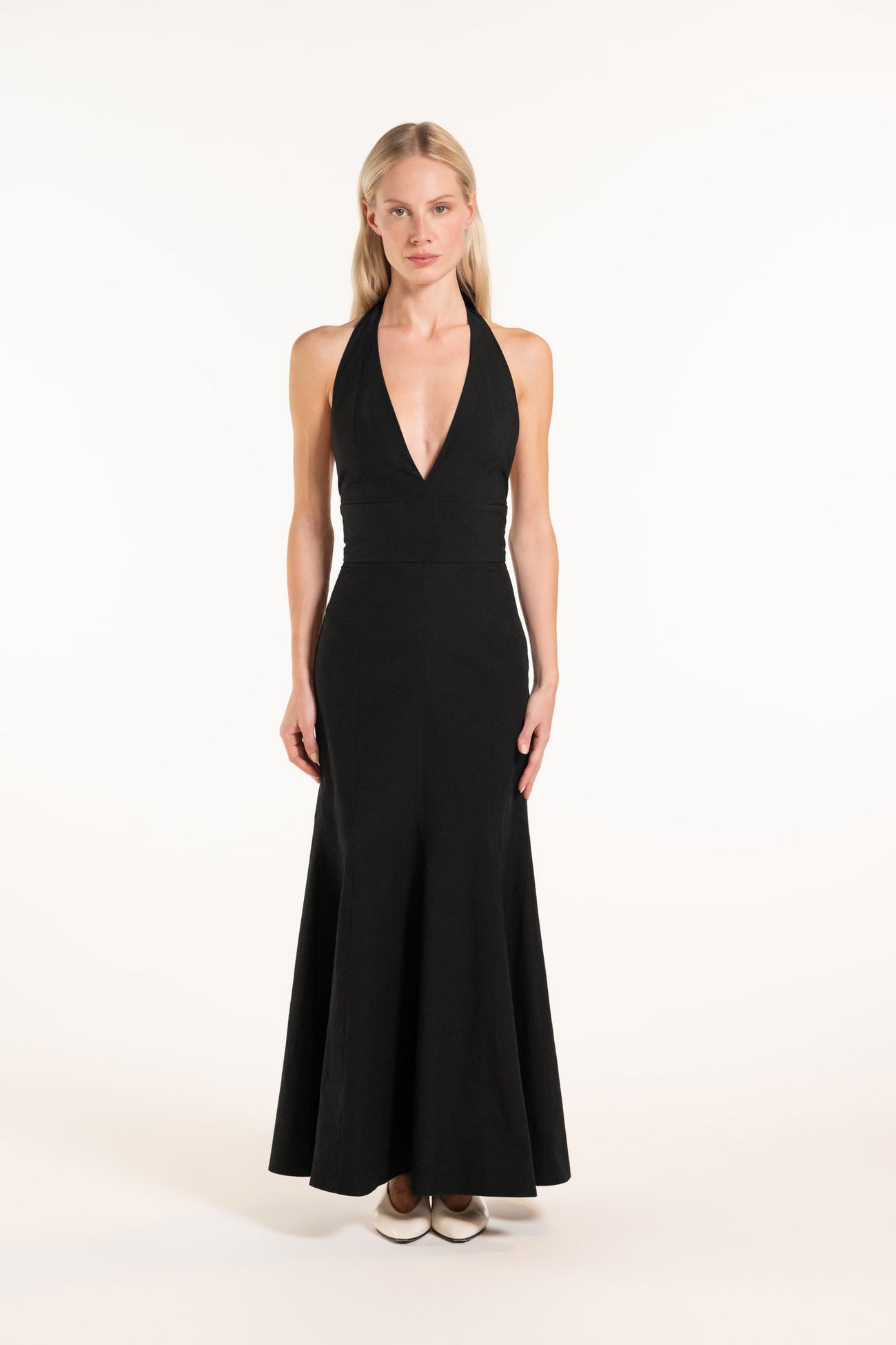 Carmen dress - Black - Solid