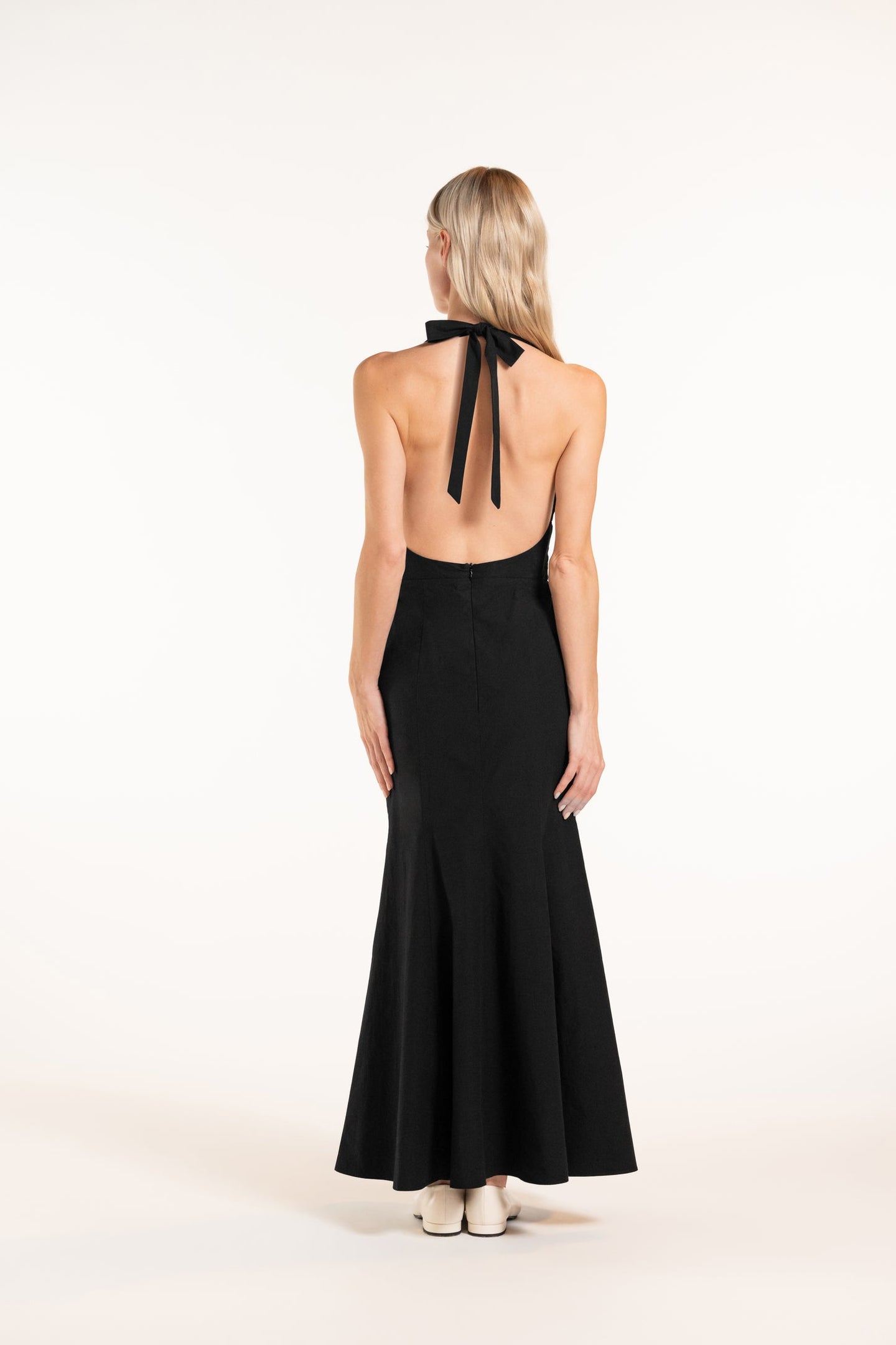 Carmen dress - Black - Solid