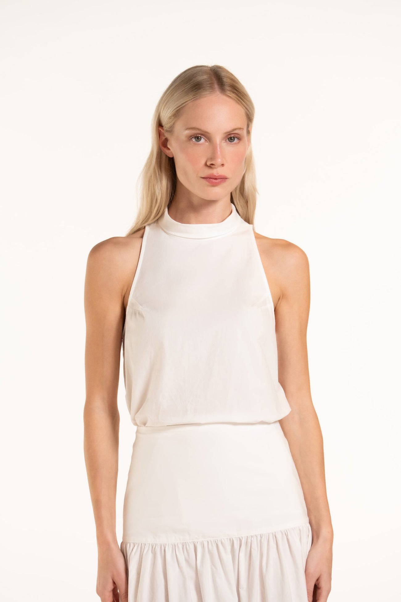Cassie Top - White - Solid
