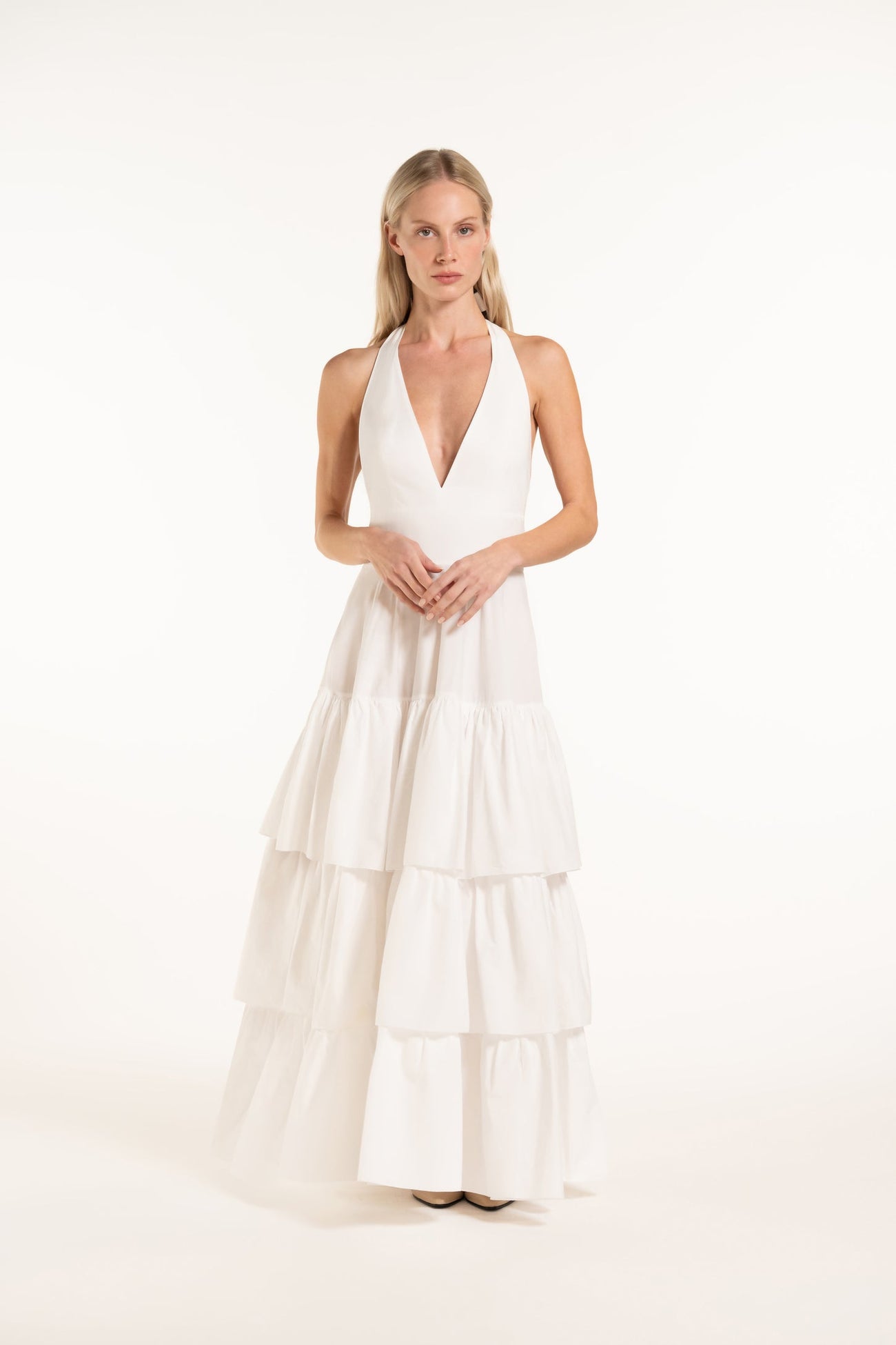 Celia dress - White - Solid