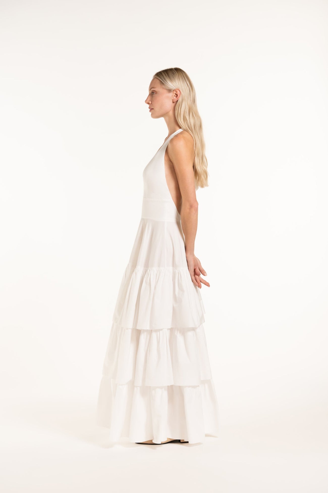 Celia dress - White - Solid