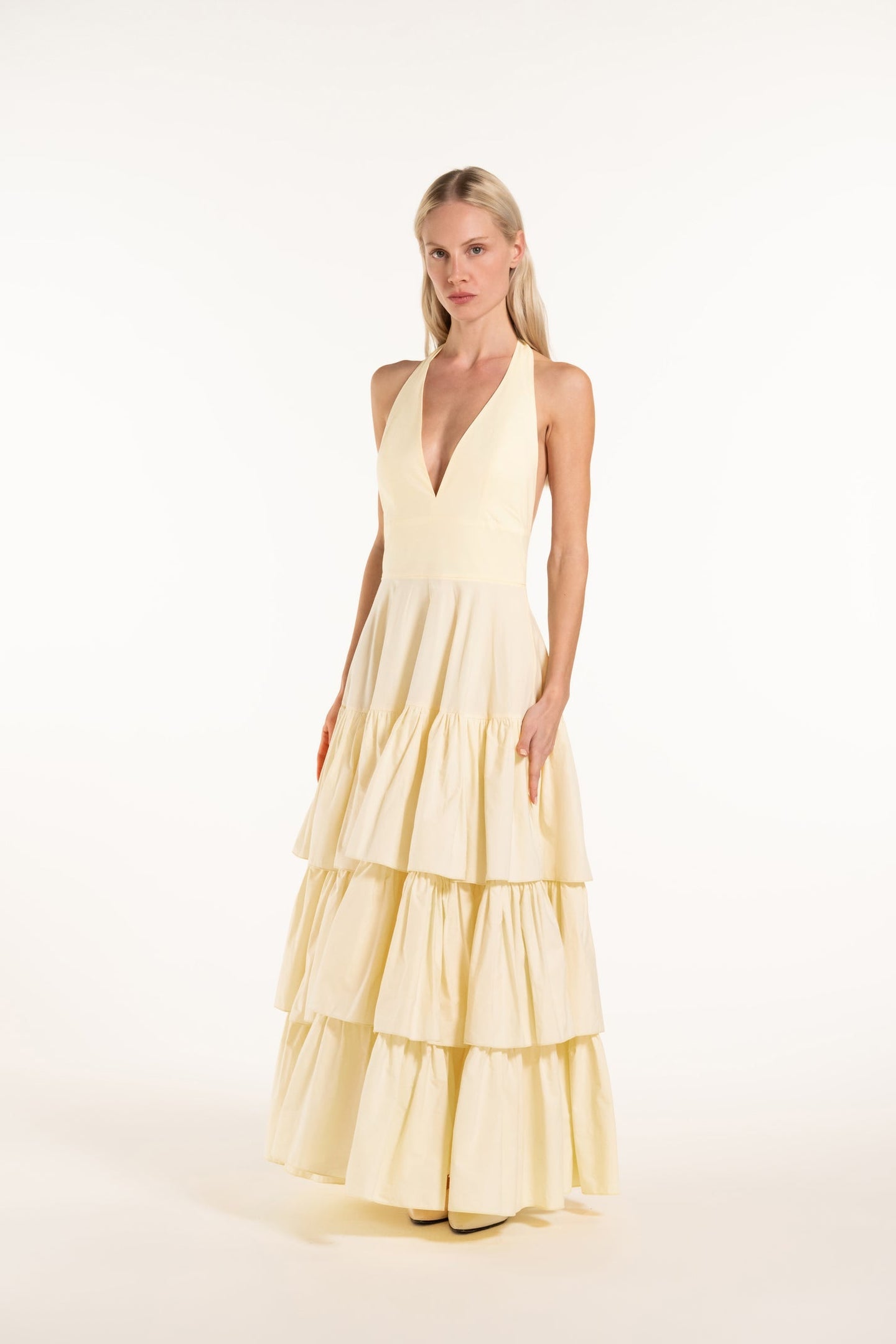 Celia dress - Butter - Solid