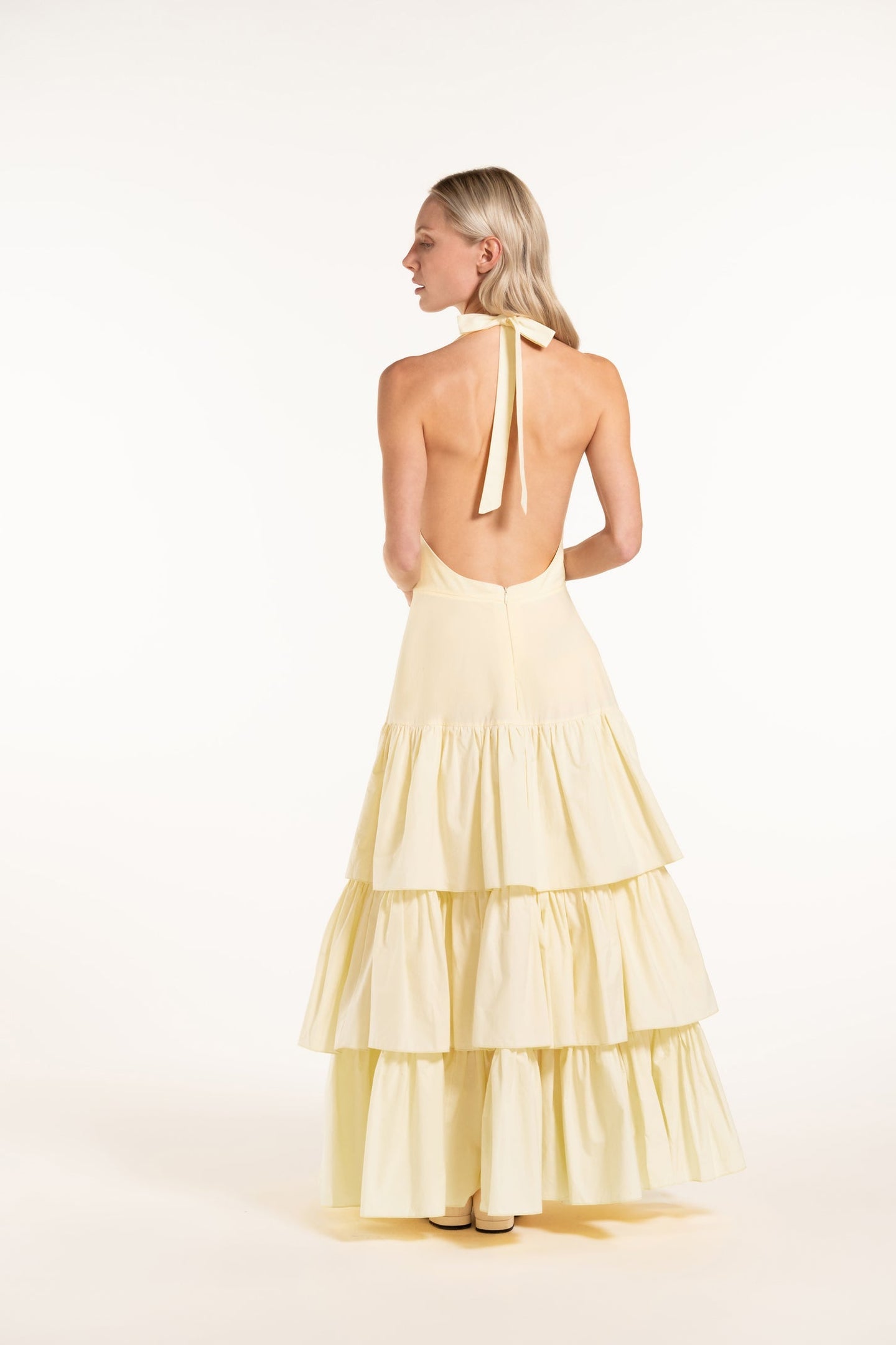 Celia dress - Butter - Solid